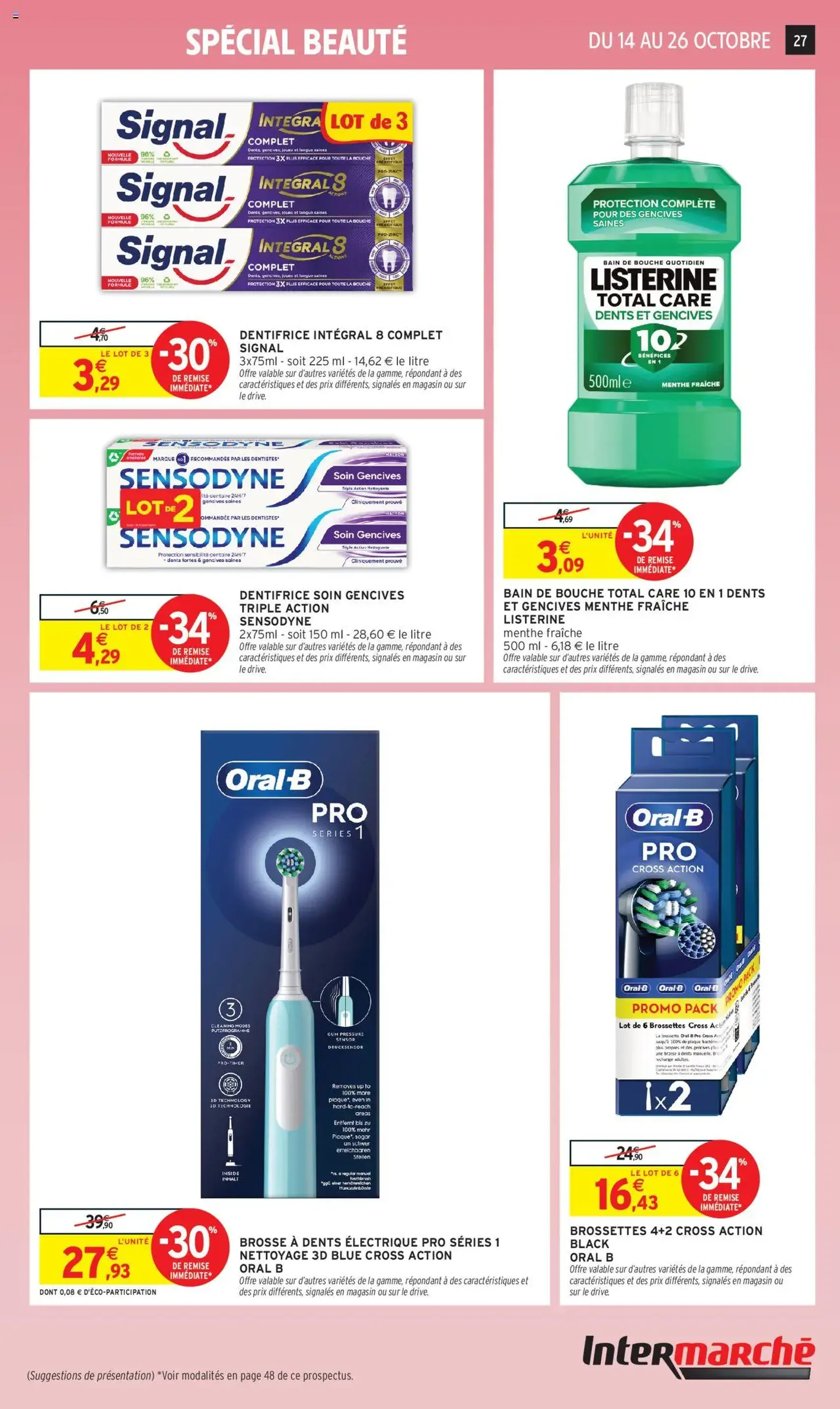 Intermarché catalogue semaine 42 - brochure valable à partir du 14/10/2025, page 27 sur 52