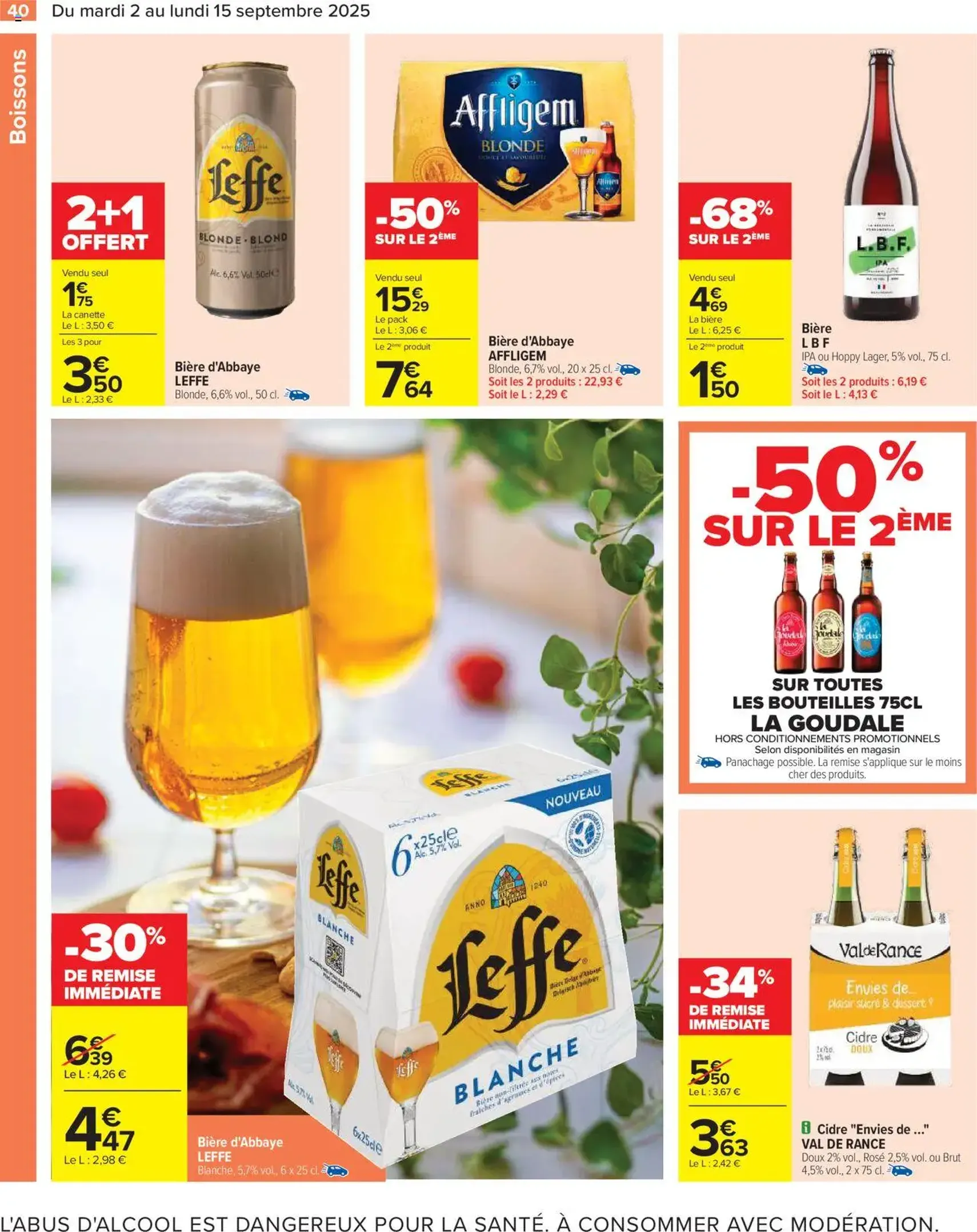 Carrefour catalogue semaine 36 - brochure valable à partir du 02/09/2025, page 42 sur 86 Carrefour catalogue semaine 36 - brochure valable à partir du 02/09/2025, page 42 sur 86