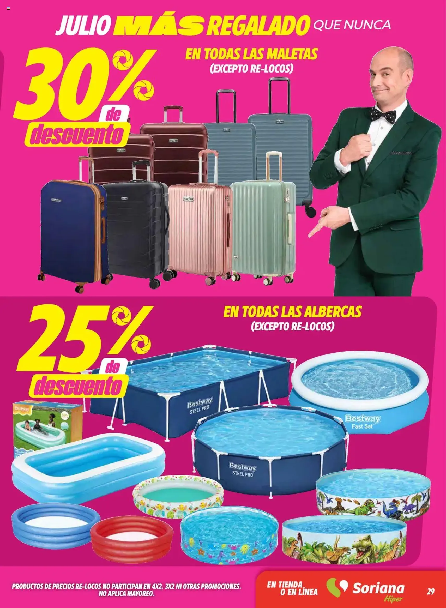 Soriana - Julio Regalado Híper Nacional - folleto válido desde 17/07/2025 página 29 de 30 Soriana - Julio Regalado Híper Nacional - folleto válido desde 17/07/2025 página 29 de 30