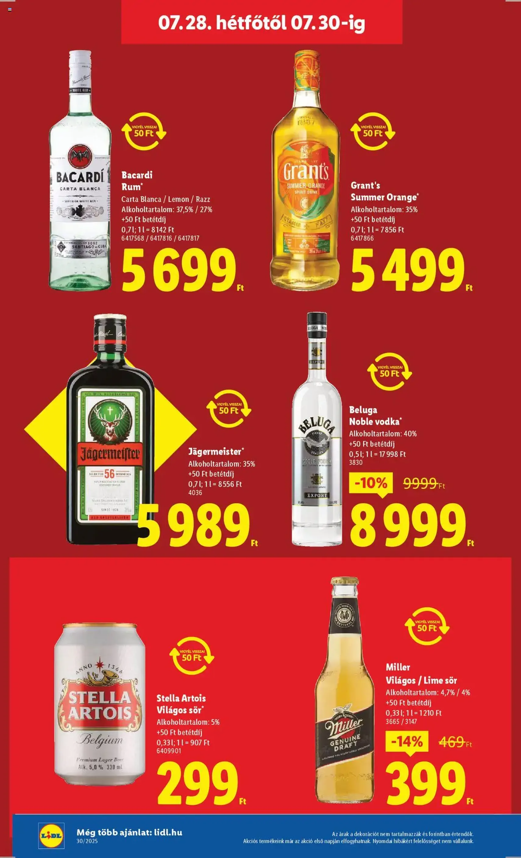 Lidl Akciós újság - 2025.07.24. érvényes szórólap 56 oldal 62 oldalból Lidl Akciós újság - 2025.07.24. érvényes szórólap 56 oldal 62 oldalból