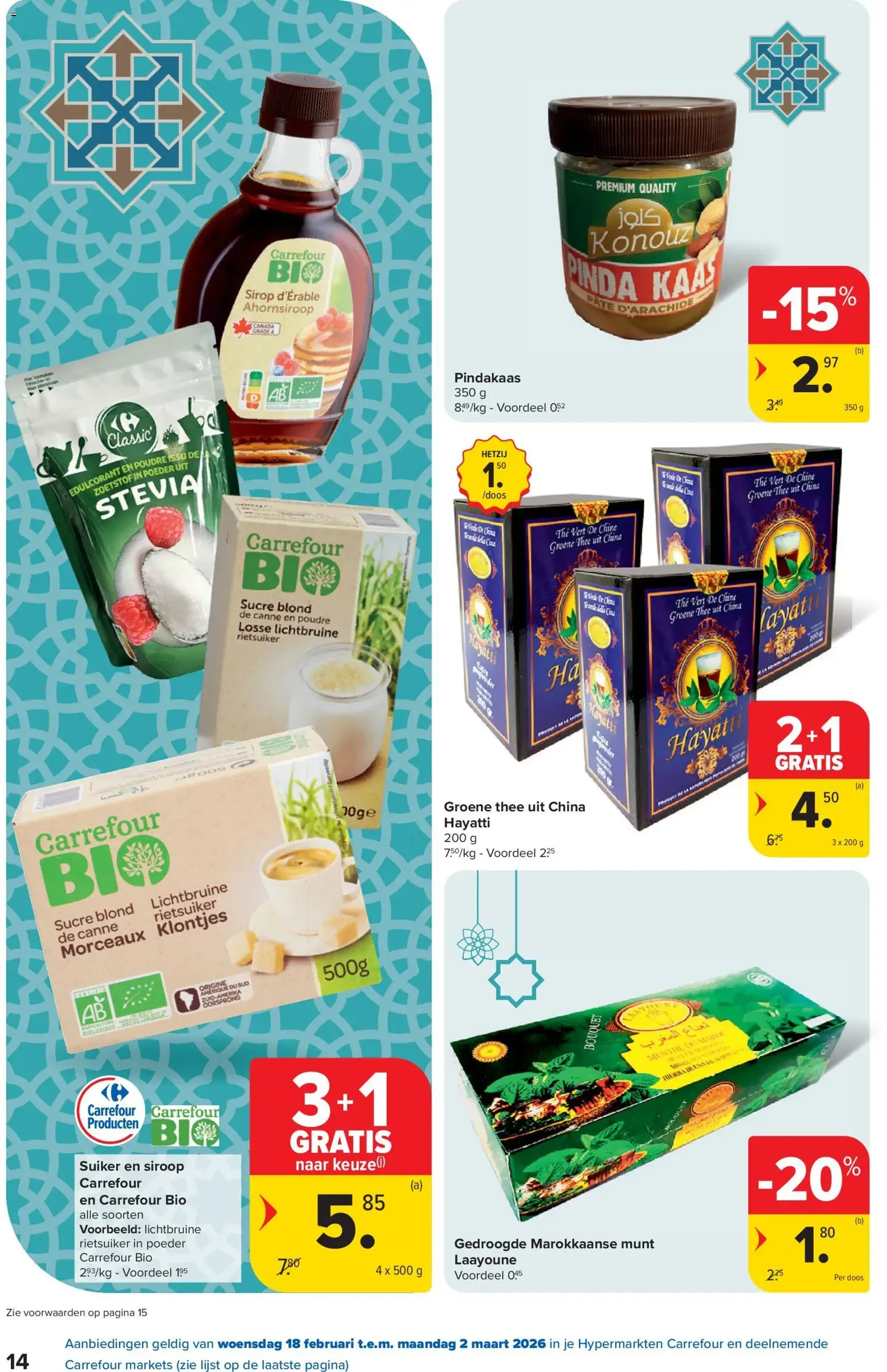 Carrefour folder week 8 - geldige folder vanaf 18/02/2026 pagina 14 van 16