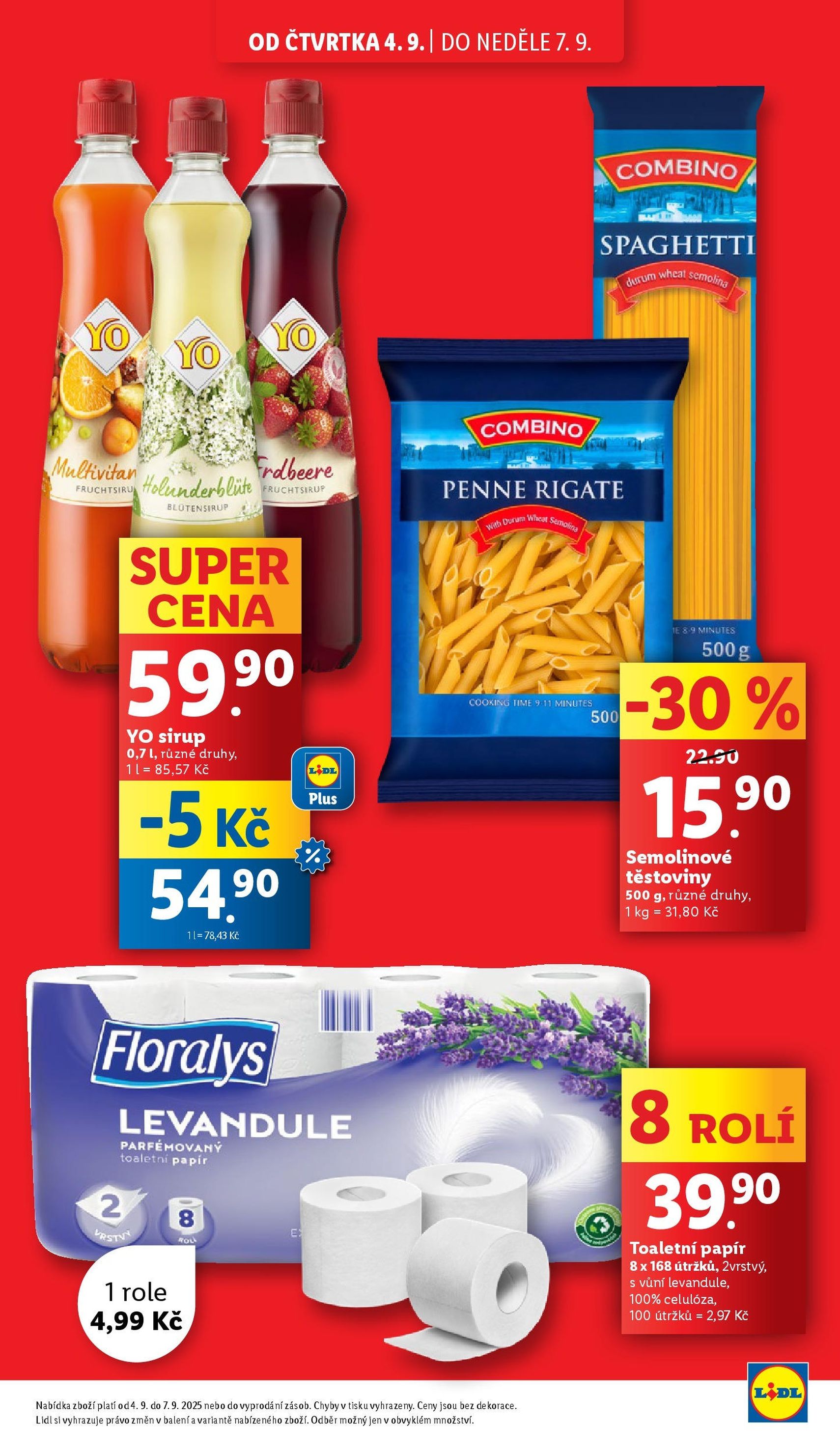 Lidl leták - platný leták od 04.09.2025 strana 3 z 49 Lidl leták - platný leták od 04.09.2025 strana 3 z 49