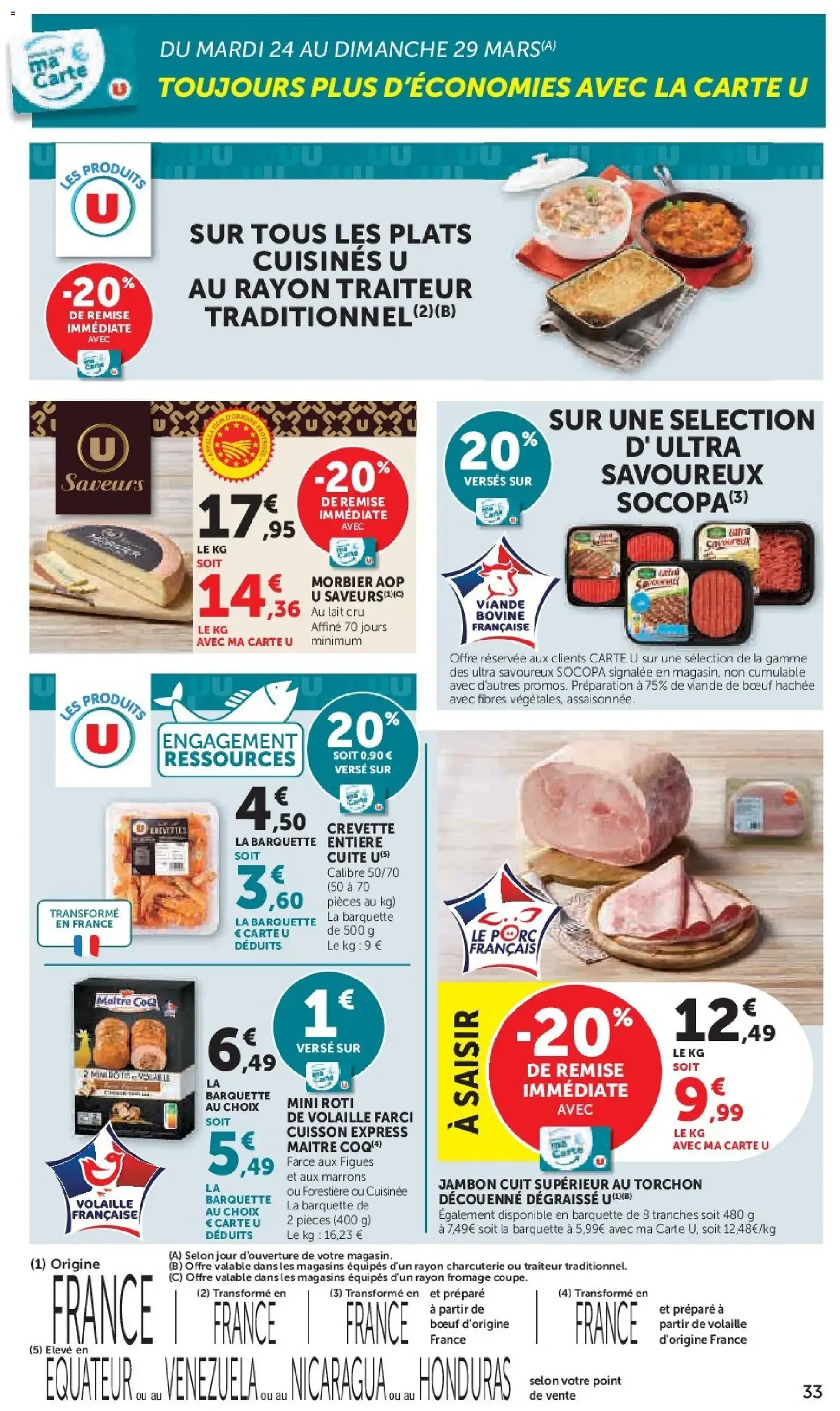 Super U catalogue - brochure valable à partir du 24/03/2026, page 33 sur 44