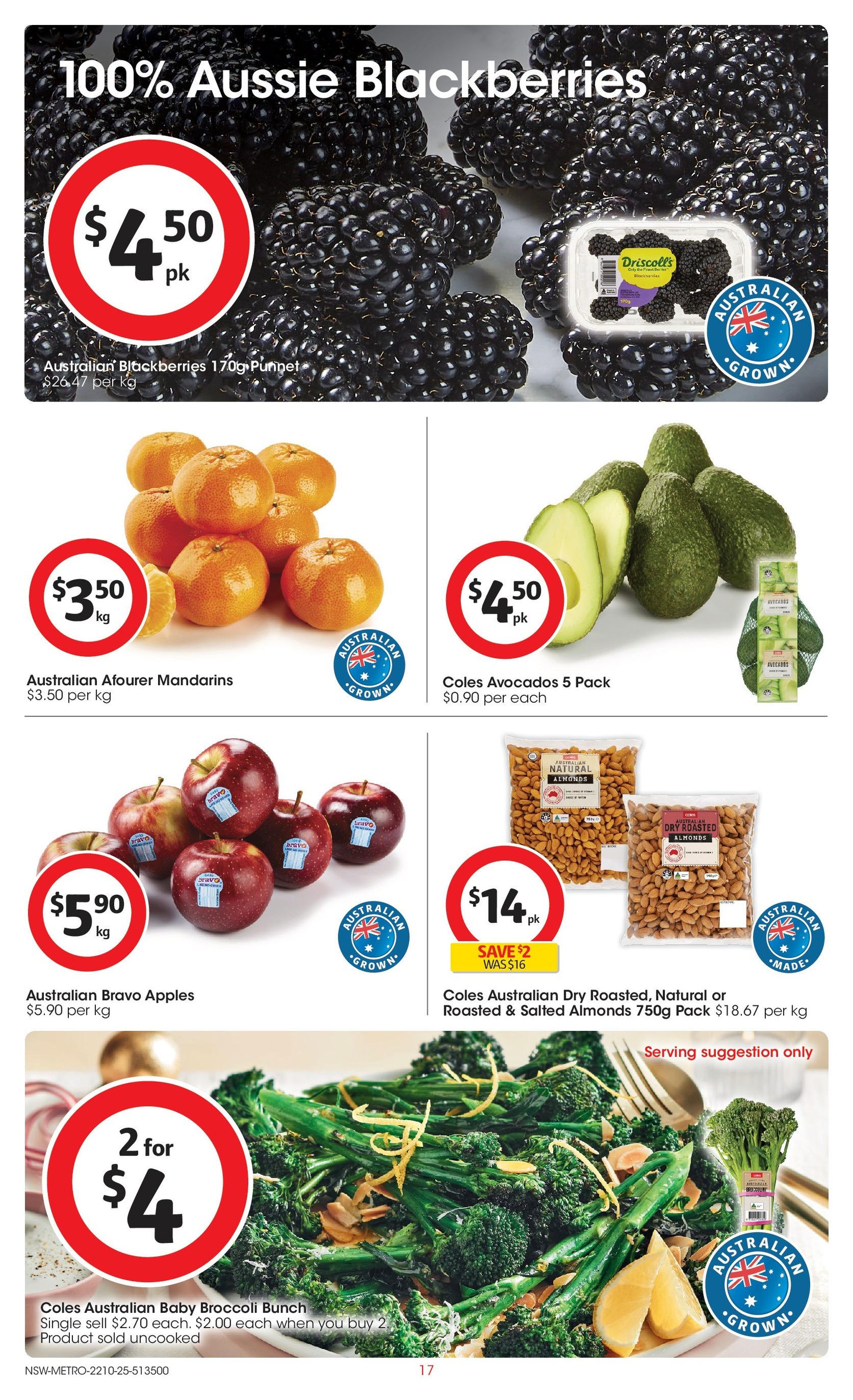 Coles Catalogue NSW - valid flyer from 22/10/2025, page 17 of 47 Coles Catalogue NSW - valid flyer from 22/10/2025, page 17 of 47