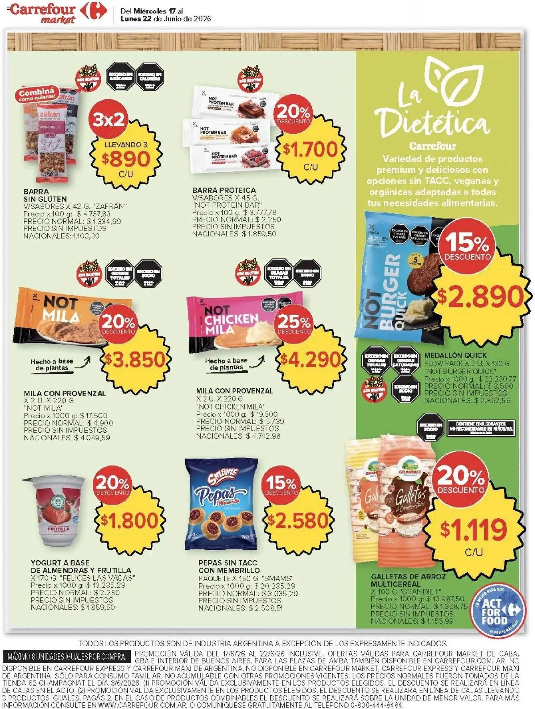 Carrefour Market catálogo - folleto válido desde 17/06/2026 página 20 de 26