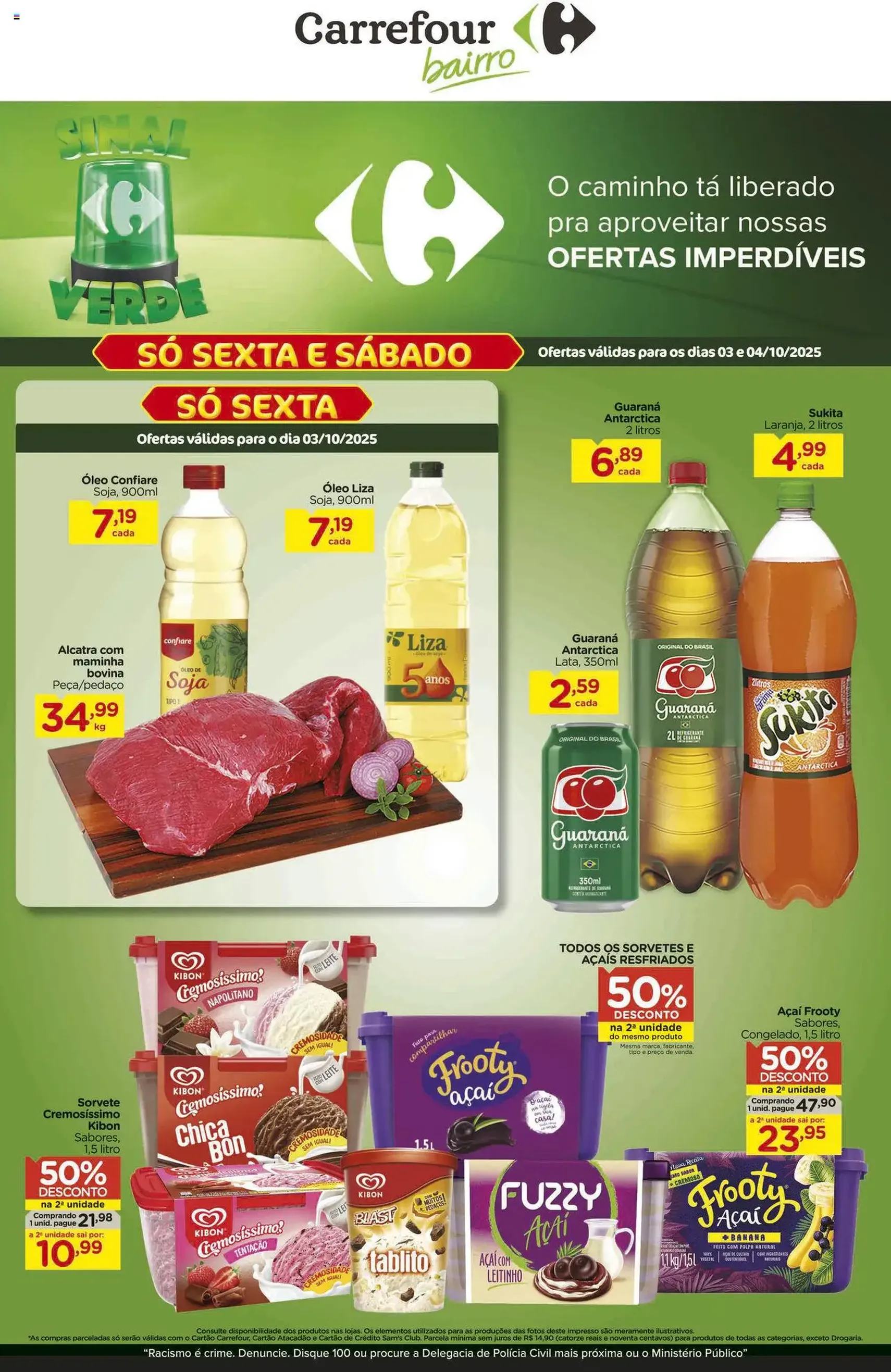 Carrefour Bairro - Ofertas da semana - folheto válido a partir de 03/10/2025 página 1 de 11