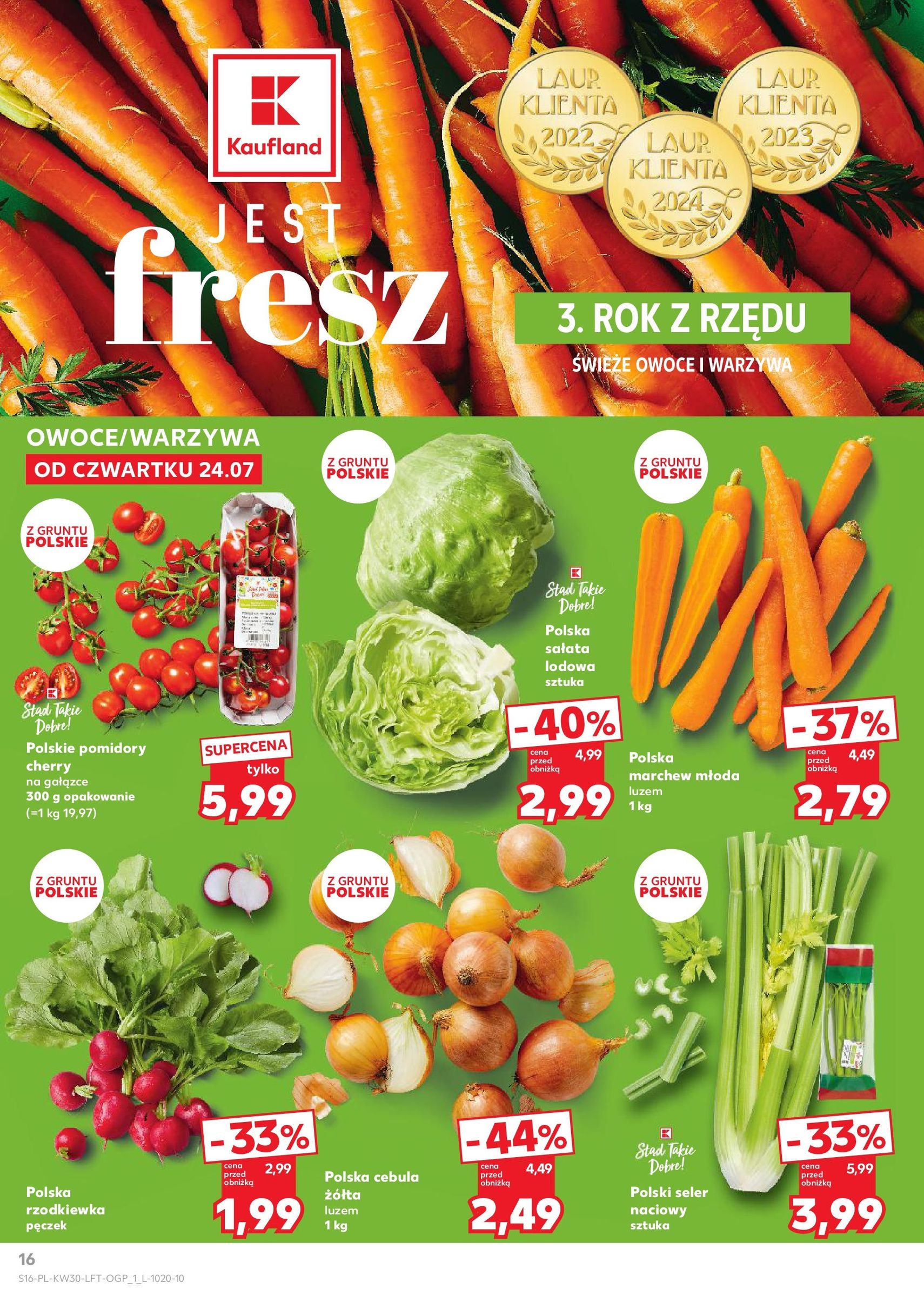 Kaufland gazetka - ważny gazetka od 24.07.2025 strona 16 z 51 Kaufland gazetka - ważny gazetka od 24.07.2025 strona 16 z 51