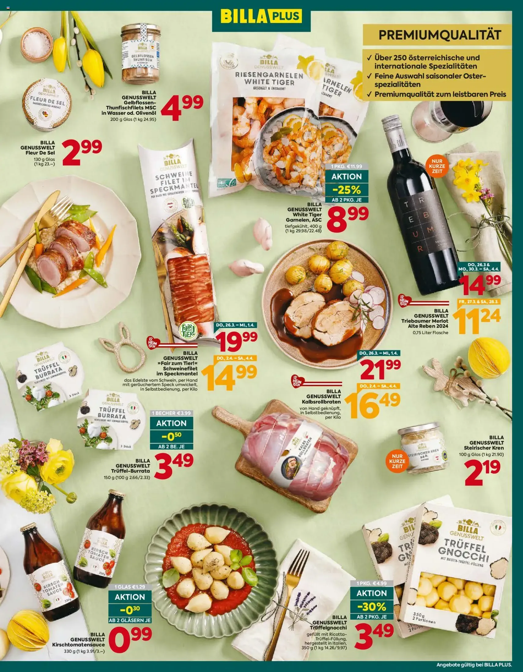 Billa Plus Flugblatt - Gültiger Prospekt ab 26.03.2026, Seite 7 von insgesamt 20