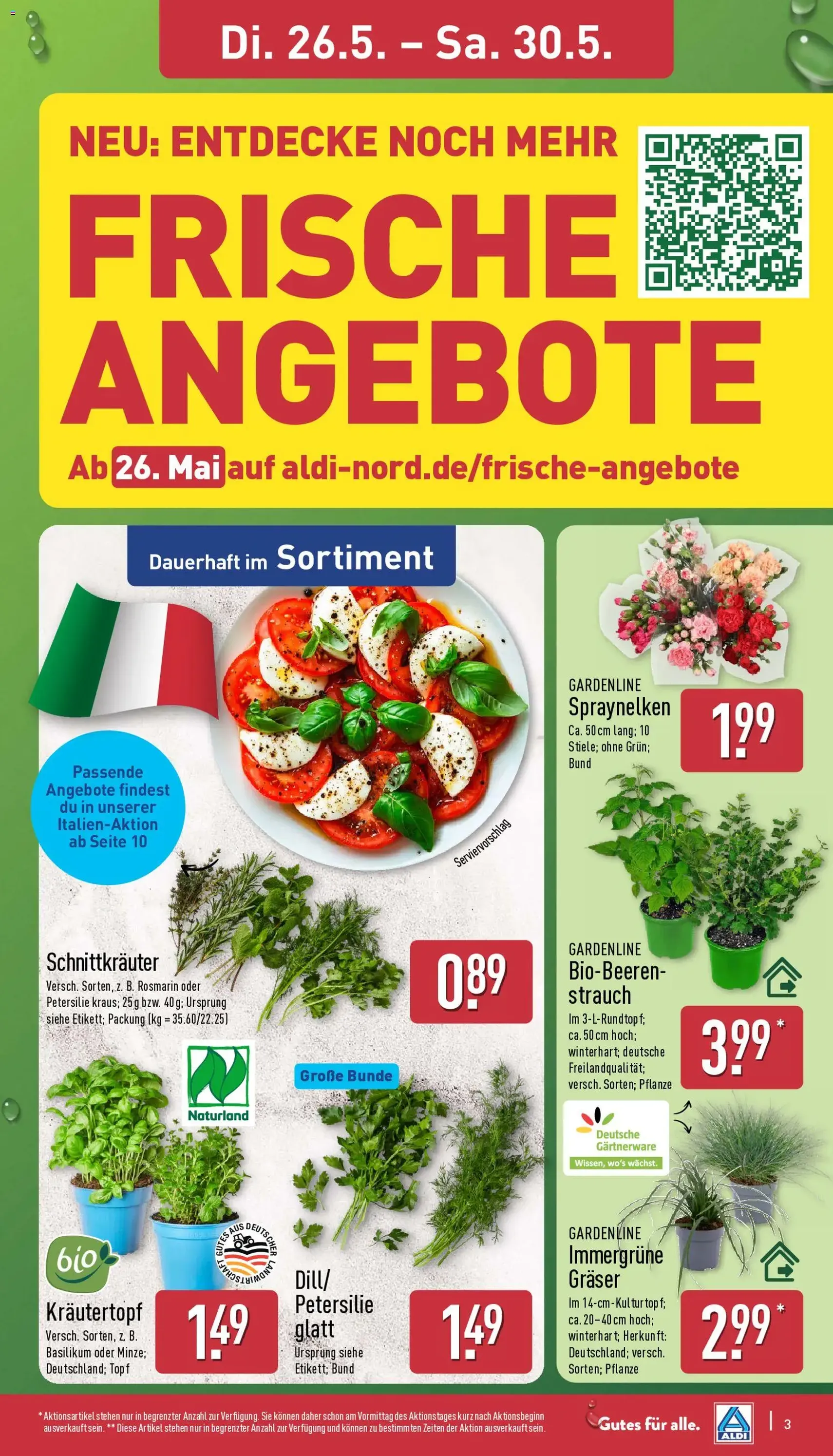 Aldi Prospekt - Gültiger Prospekt ab 26.05.2026, Seite 3 von insgesamt 42
