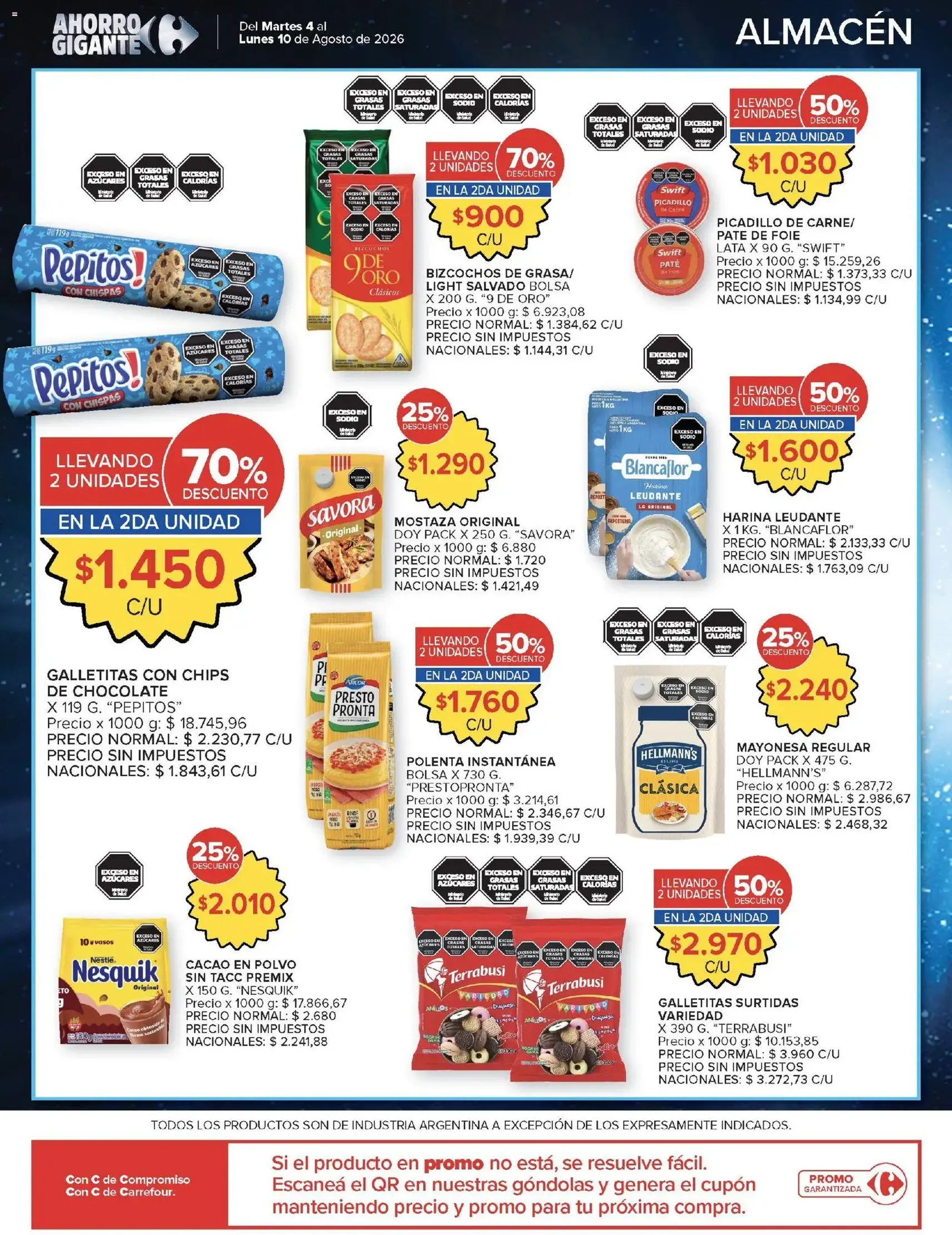 Carrefour ofertas - folleto válido desde 04/08/2026 página 4 de 55