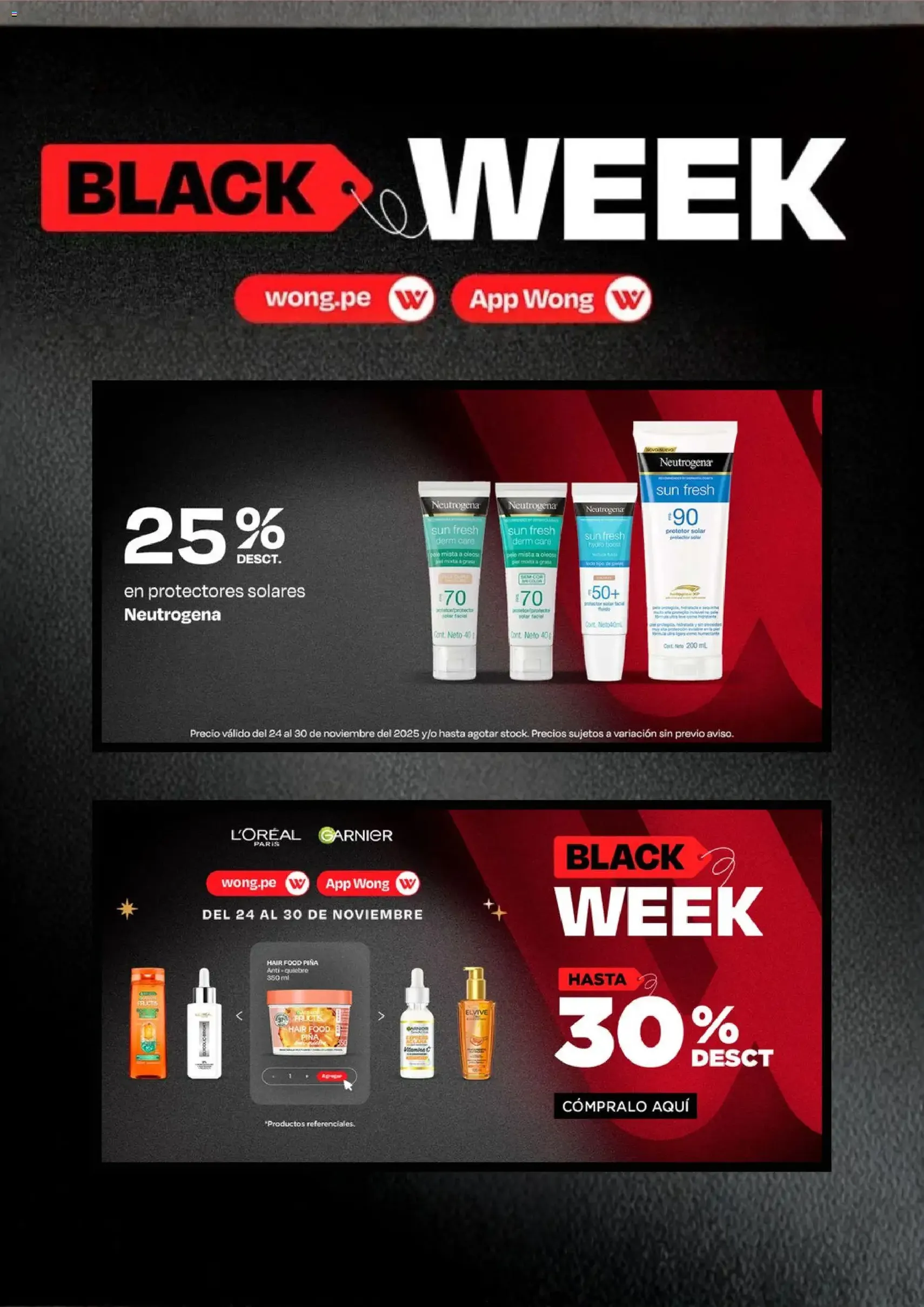 Wong - Black Friday - folleto válido desde 24/11/2025 página 8 de 8