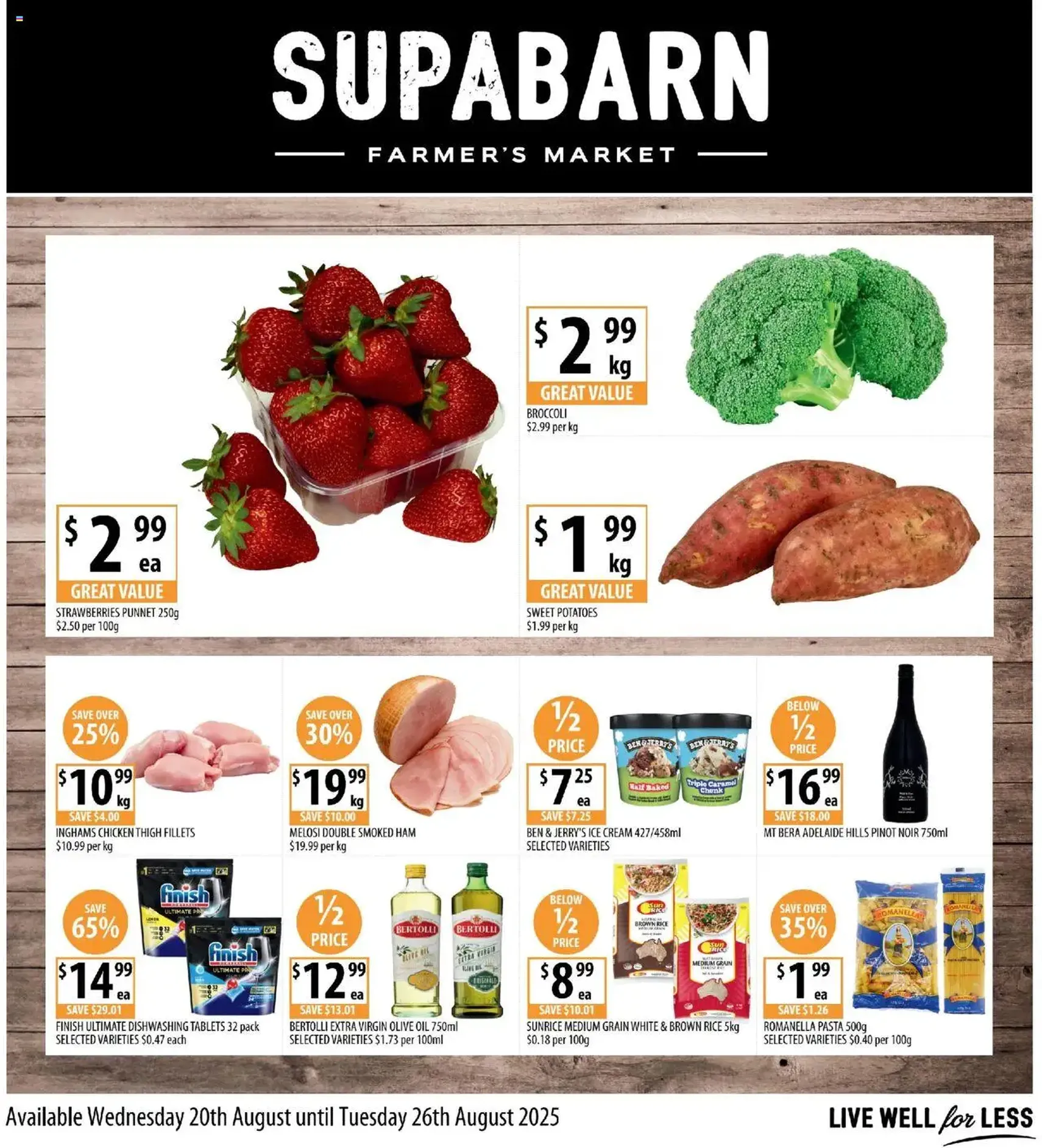 Supabarn Catalogue - valid flyer from 20/08/2025, page 1 of 12 Supabarn Catalogue - valid flyer from 20/08/2025, page 1 of 12