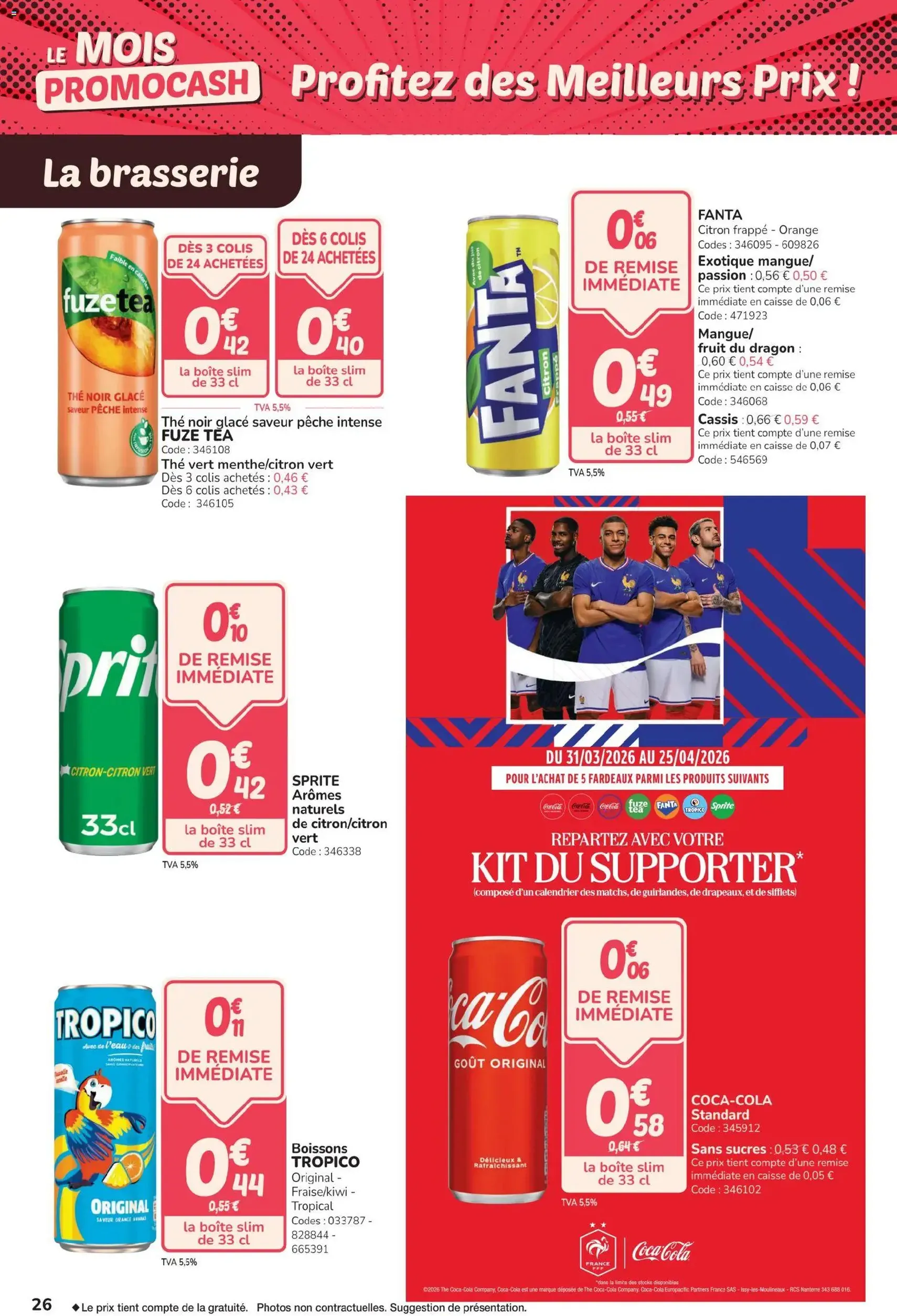 Promocash catalogue - brochure valable à partir du 31/03/2026, page 26 sur 44