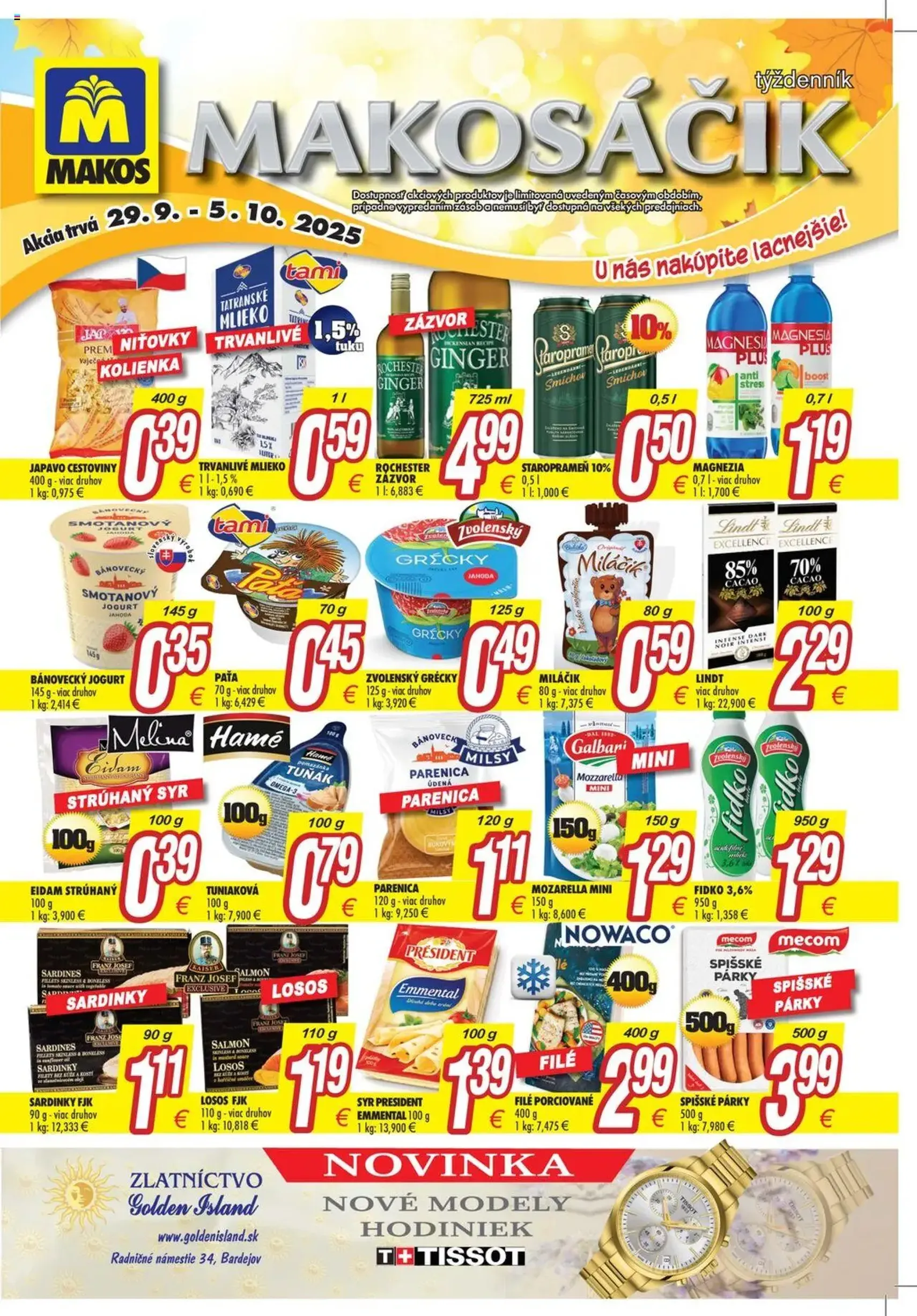 Makos leták - platný leták od 29.09.2025 strana 2 z 4