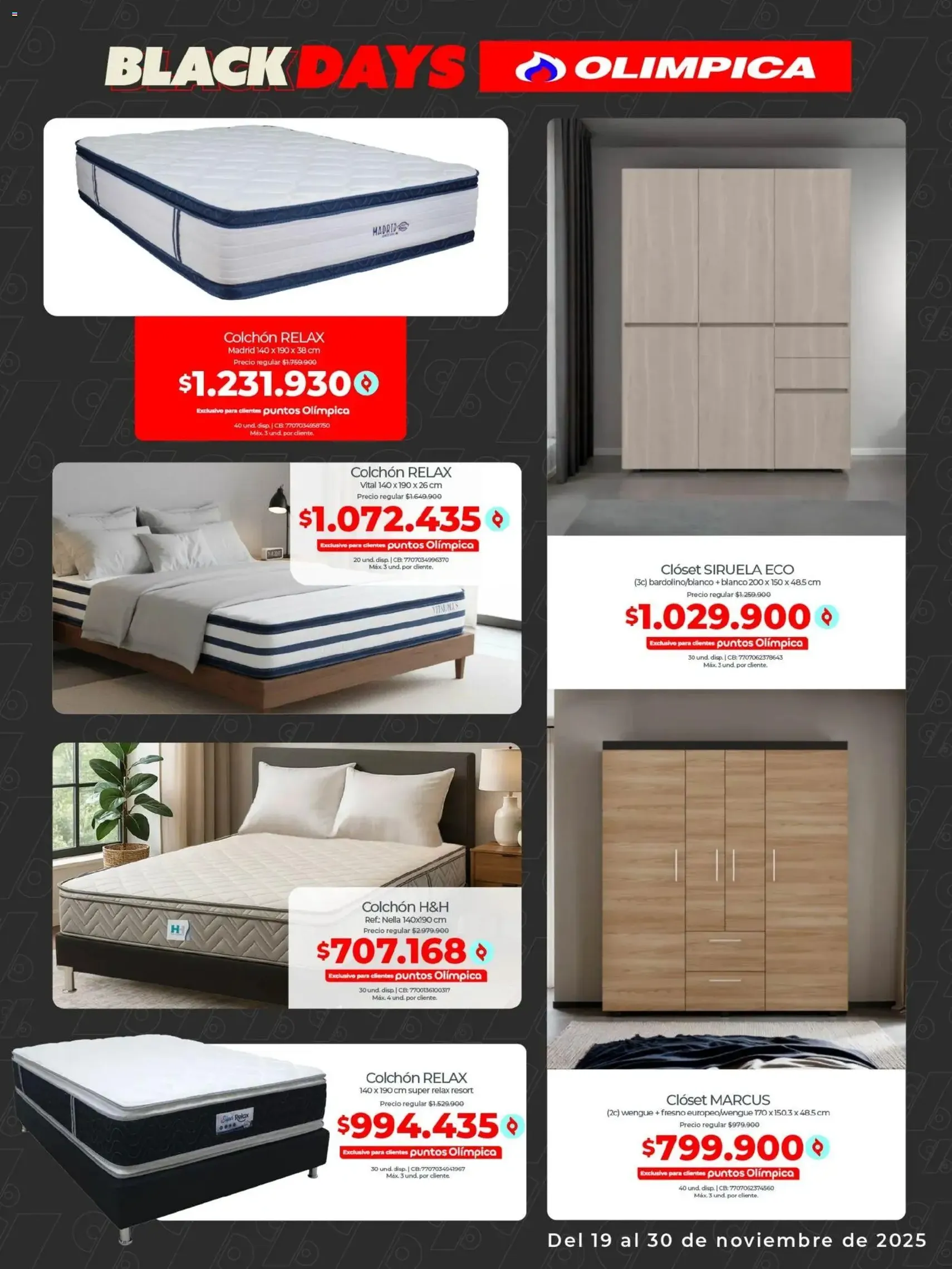 Olímpica - Black Friday - folleto válido desde 19/11/2025 página 26 de 31