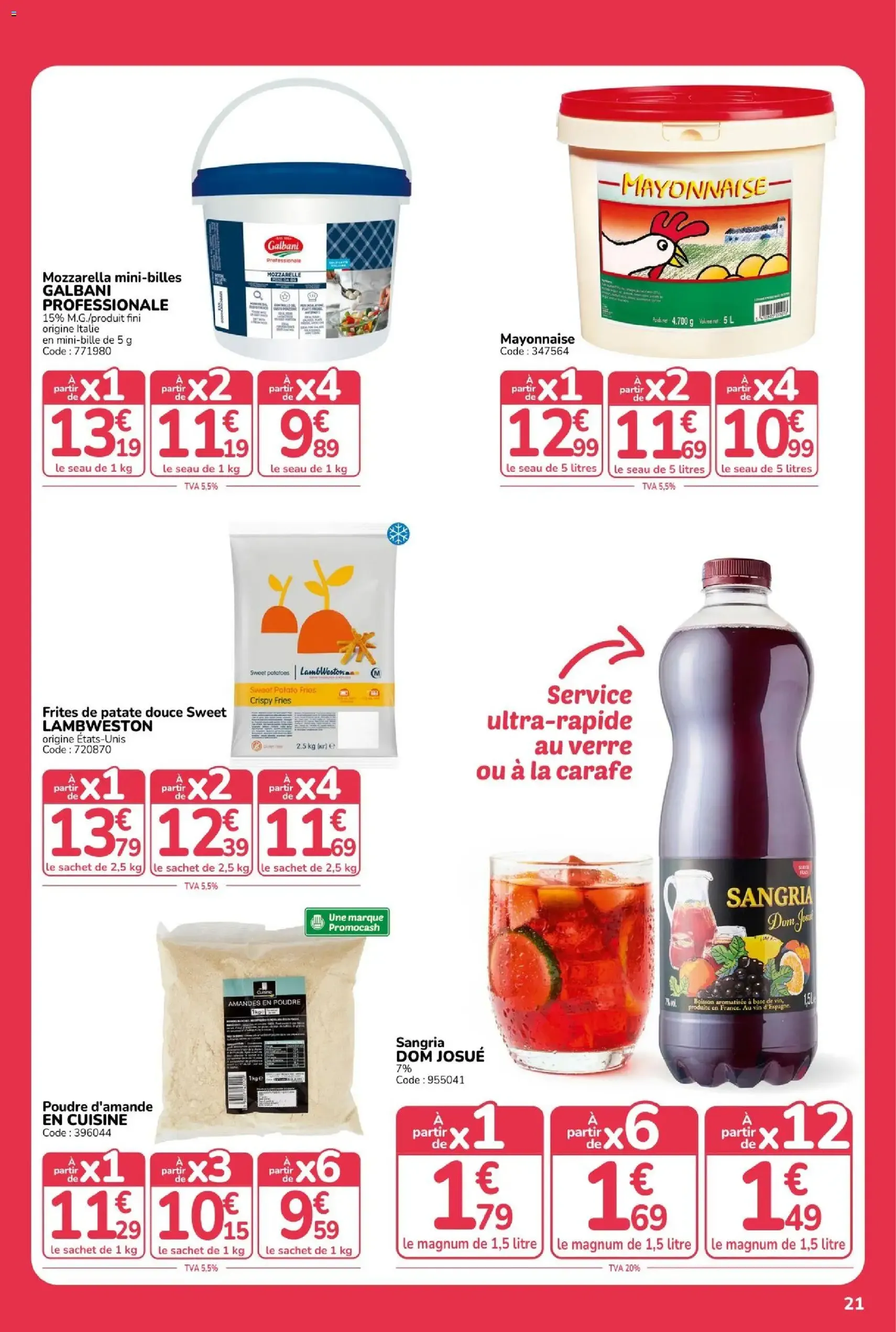 Promocash catalogue - brochure valable à partir du 13/08/2026, page 21 sur 24