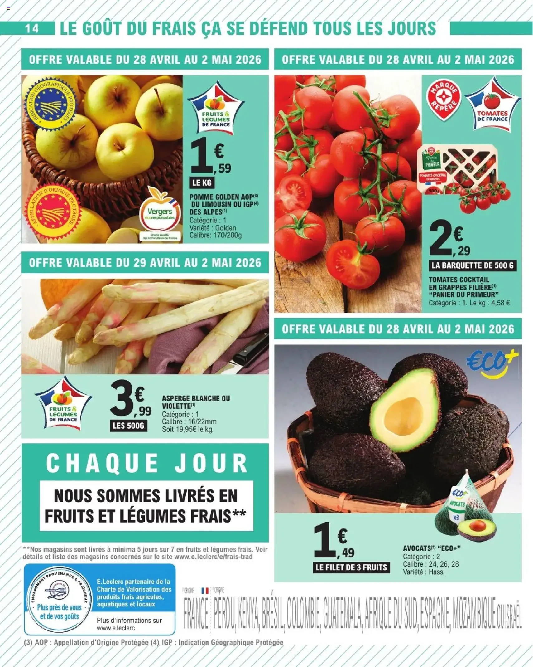 E.Leclerc catalogue de la semaine 18 - brochure valable à partir du 28/04/2026, page 14 sur 32