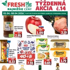 Fresh leták - náhľad letáku platný od 02.04.2026