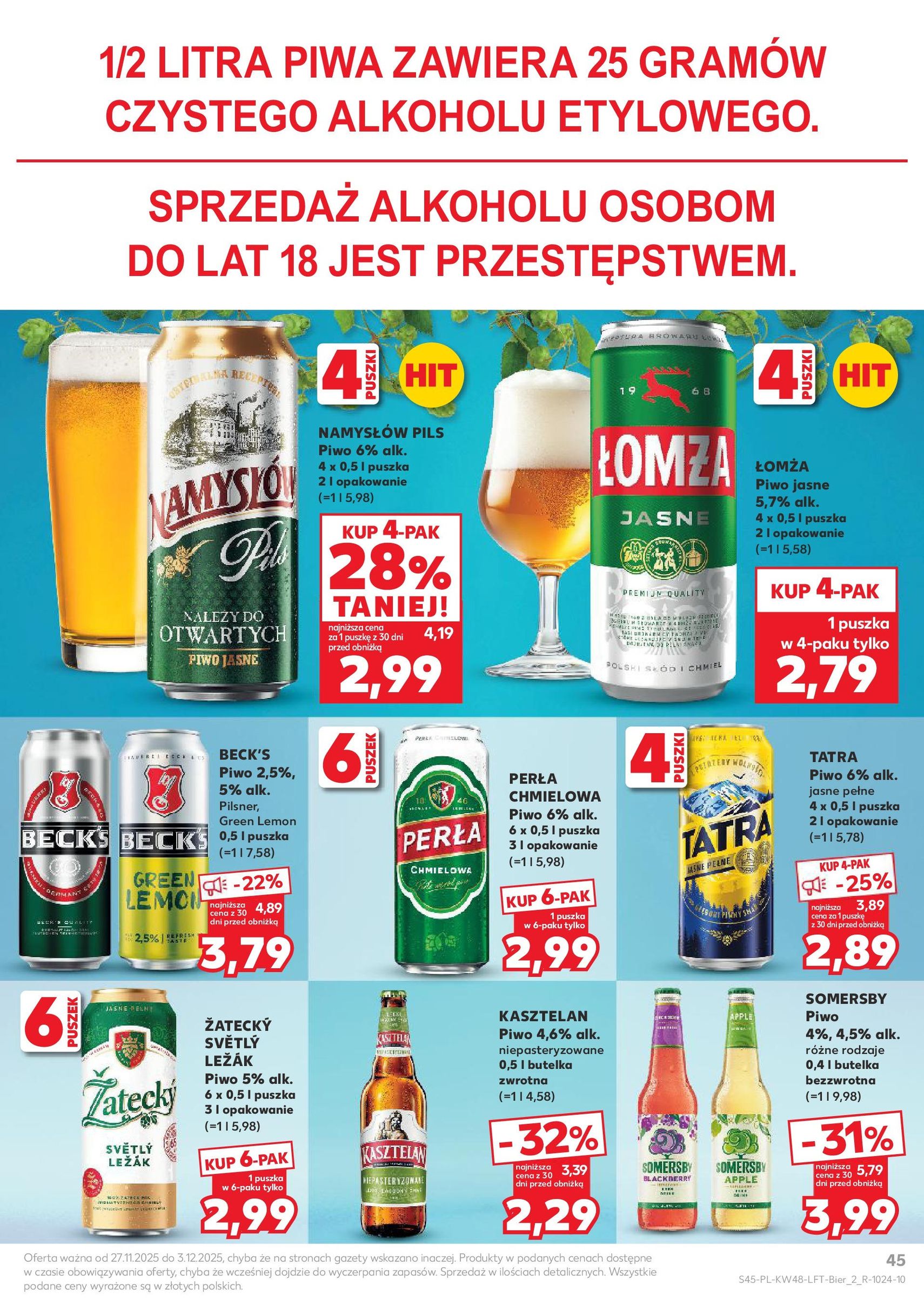 Kaufland gazetka - ważny gazetka od 27.11.2025 strona 45 z 62