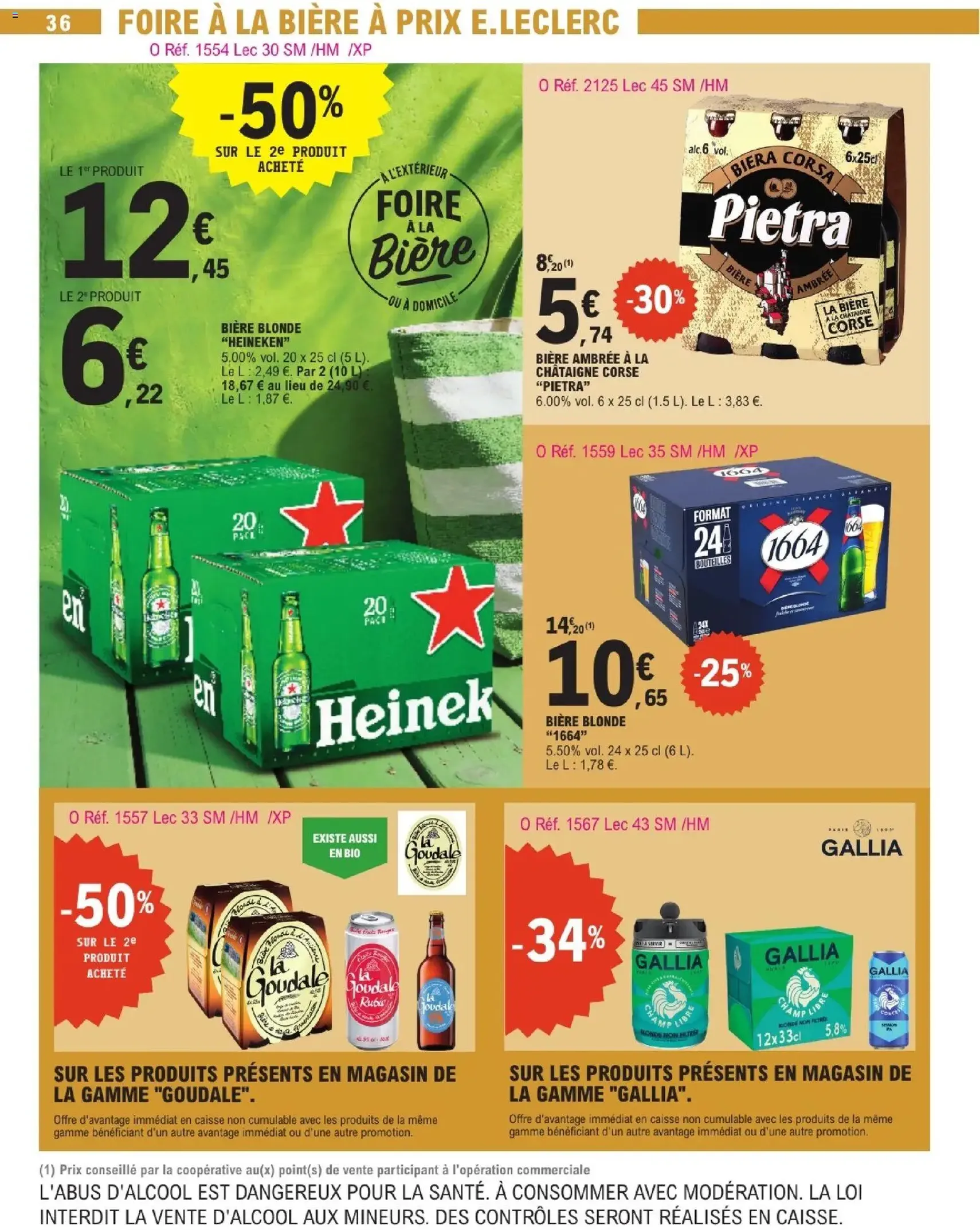 E.Leclerc catalogue de la semaine 22 - brochure valable à partir du 26/05/2026, page 36 sur 66