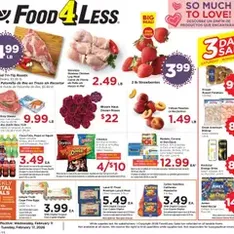 Food 4 Less Weekly Ad - Flyer preview valid from 02/11/2026