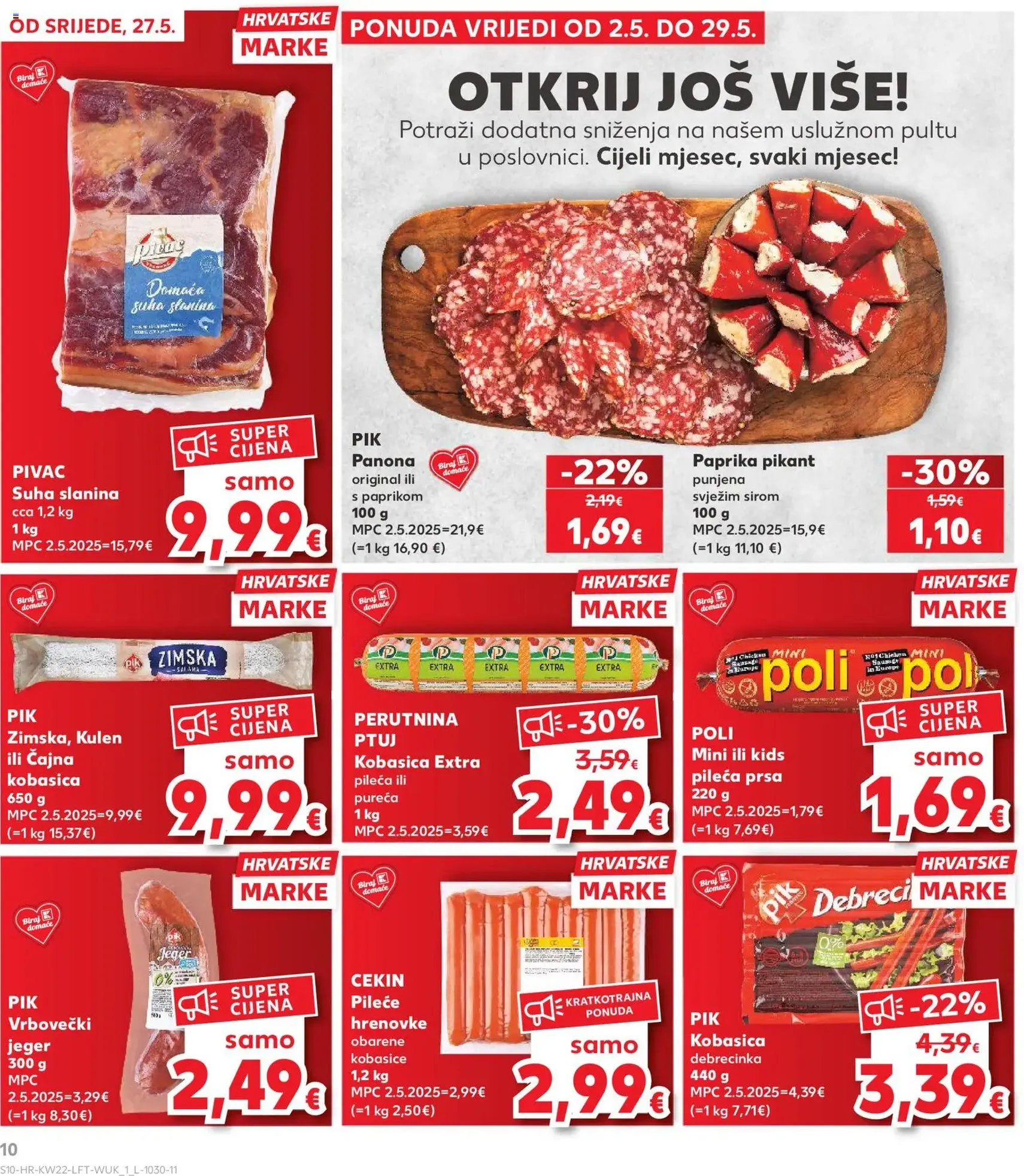 Kaufland HR akciós újság - 2026.05.27. érvényes szórólap 10 oldal 32 oldalból