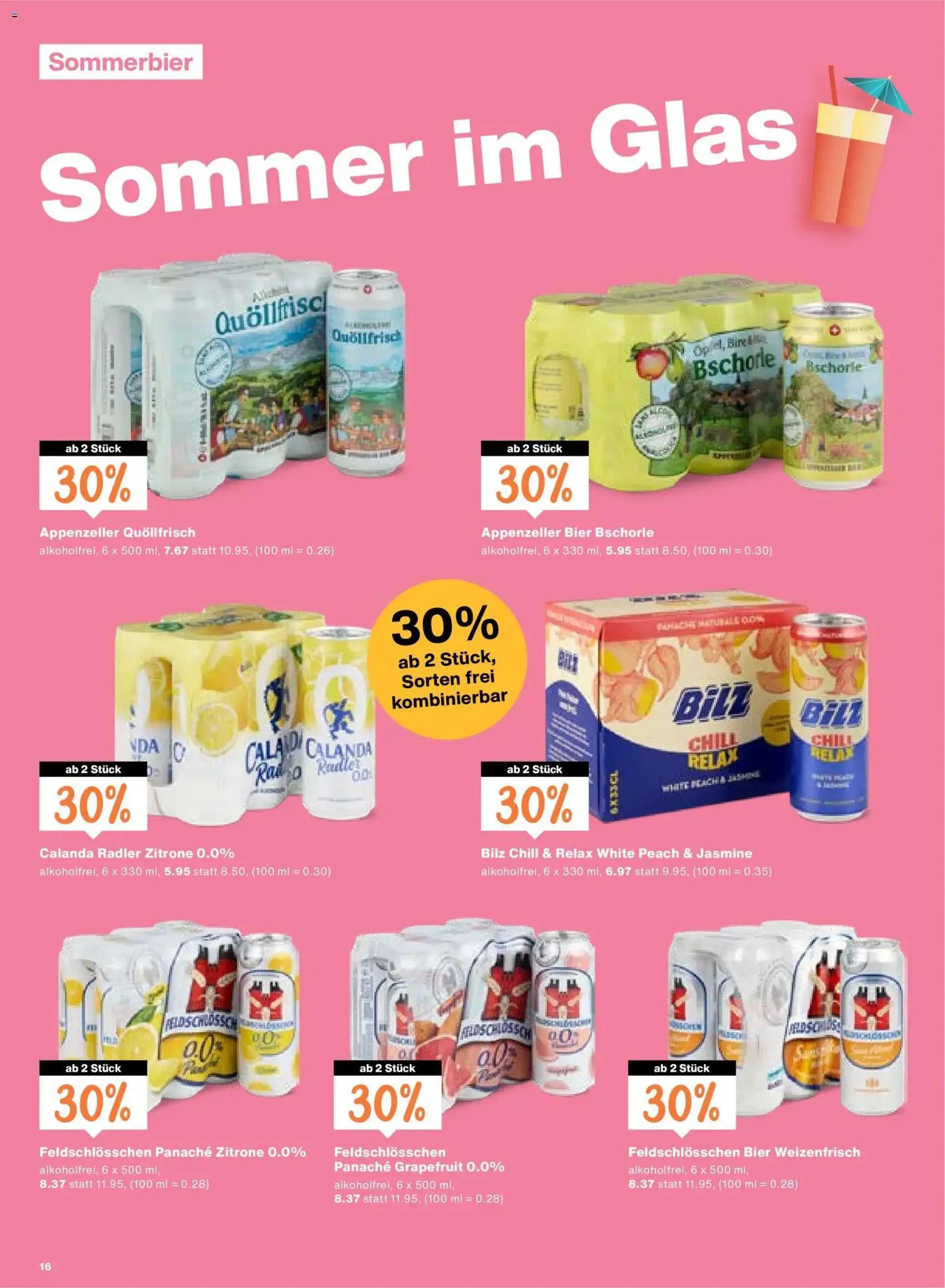 Migros aktionen - Gültiger Prospekt ab 06.08.2026, Seite 16 von insgesamt 24