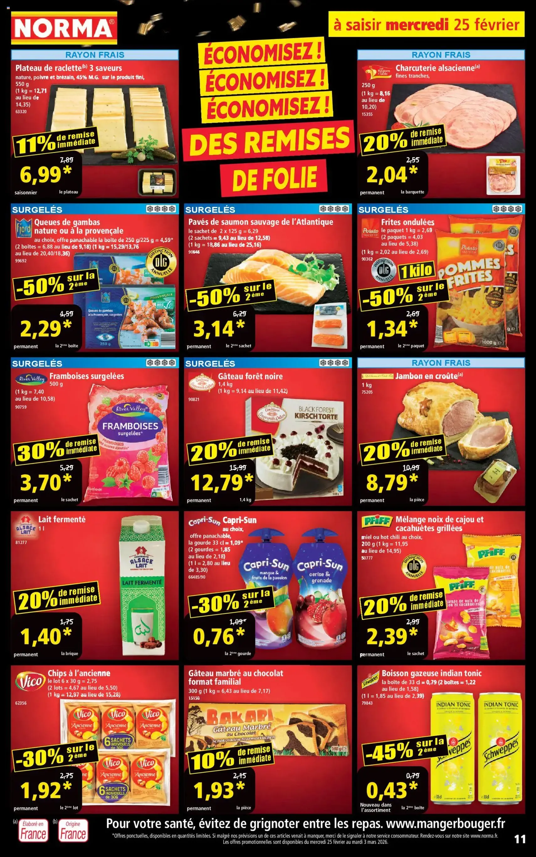 Norma catalogue - brochure valable à partir du 25/02/2026, page 11 sur 14