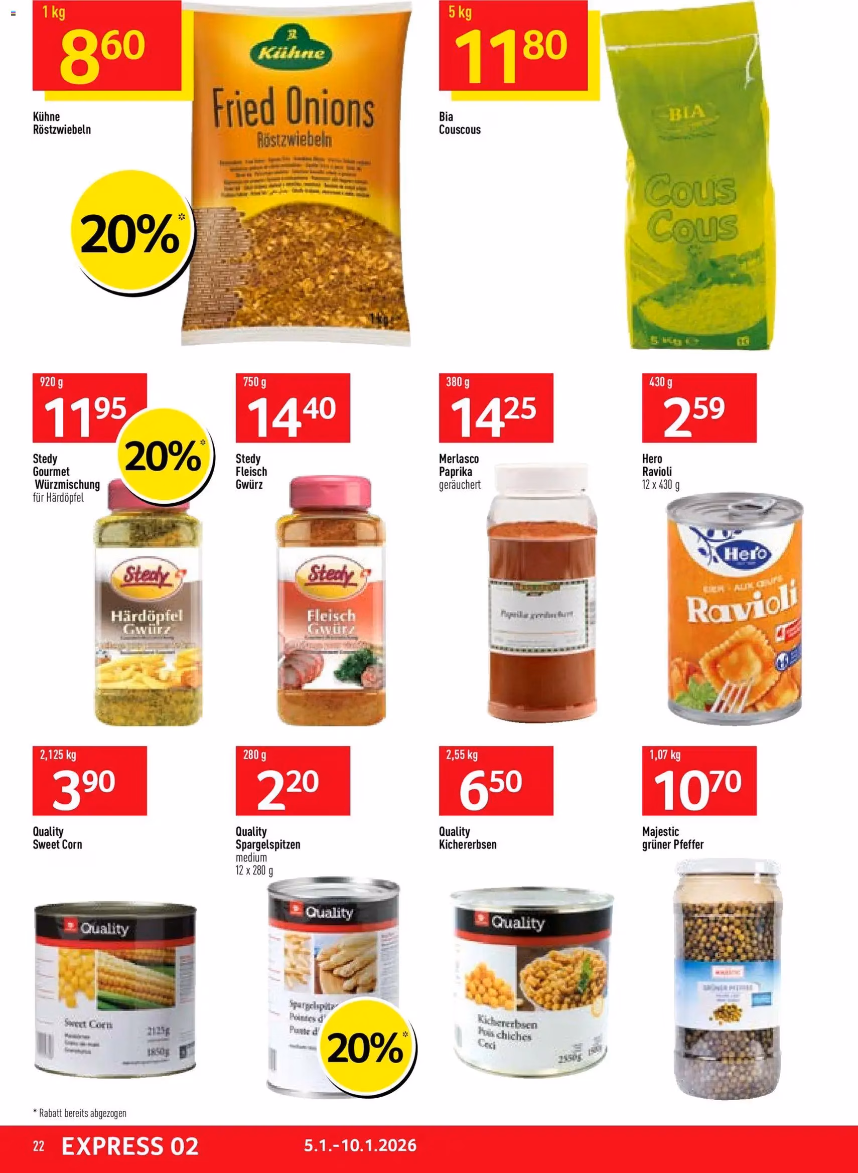 Prodega Aktionen - Gültiger Prospekt ab 05.01.2026, Seite 22 von insgesamt 40