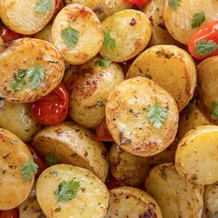 Recipe preview Potatoes cooked in the skin