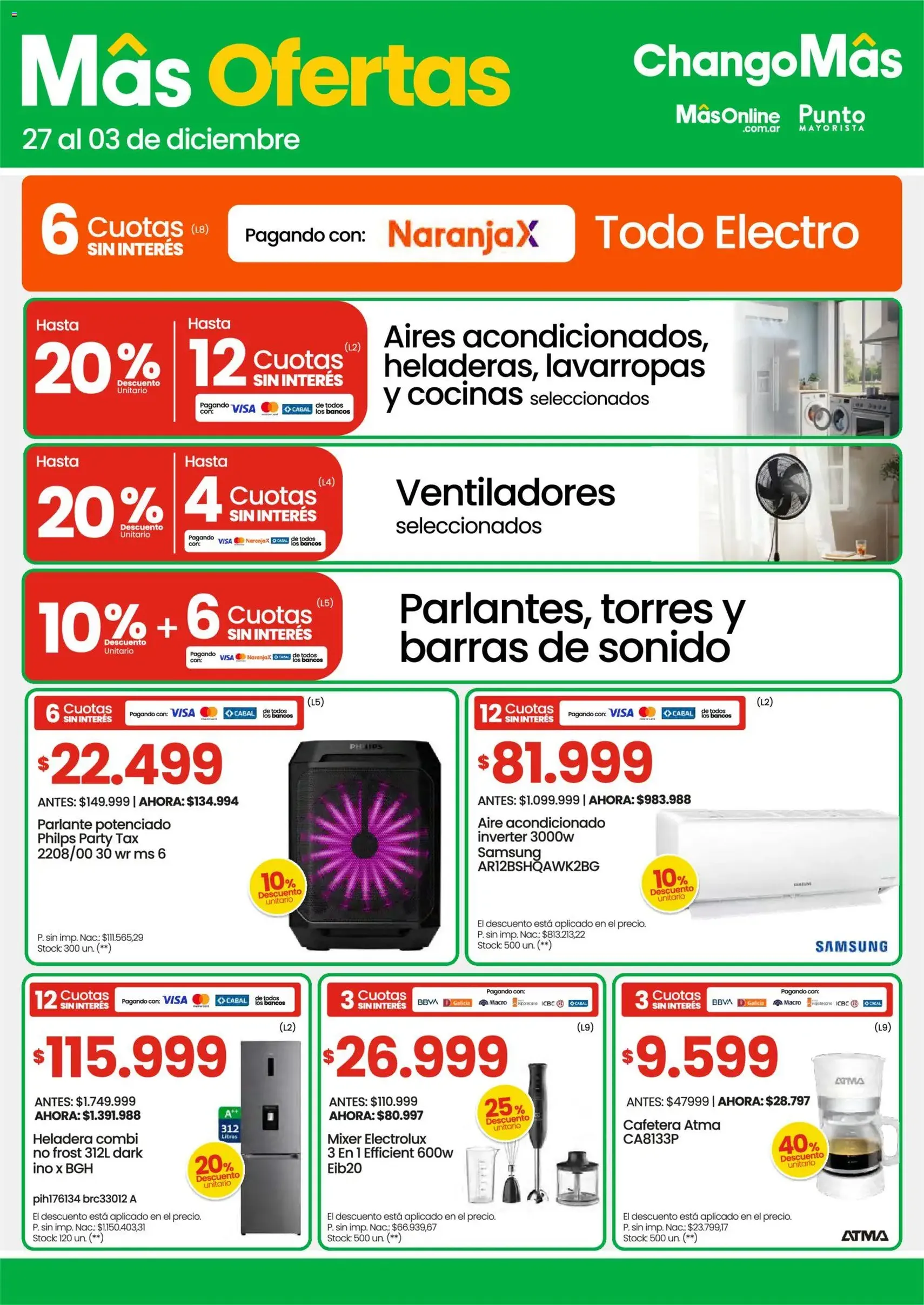 Changomas ofertas - folleto válido desde 27/11/2025 página 12 de 19