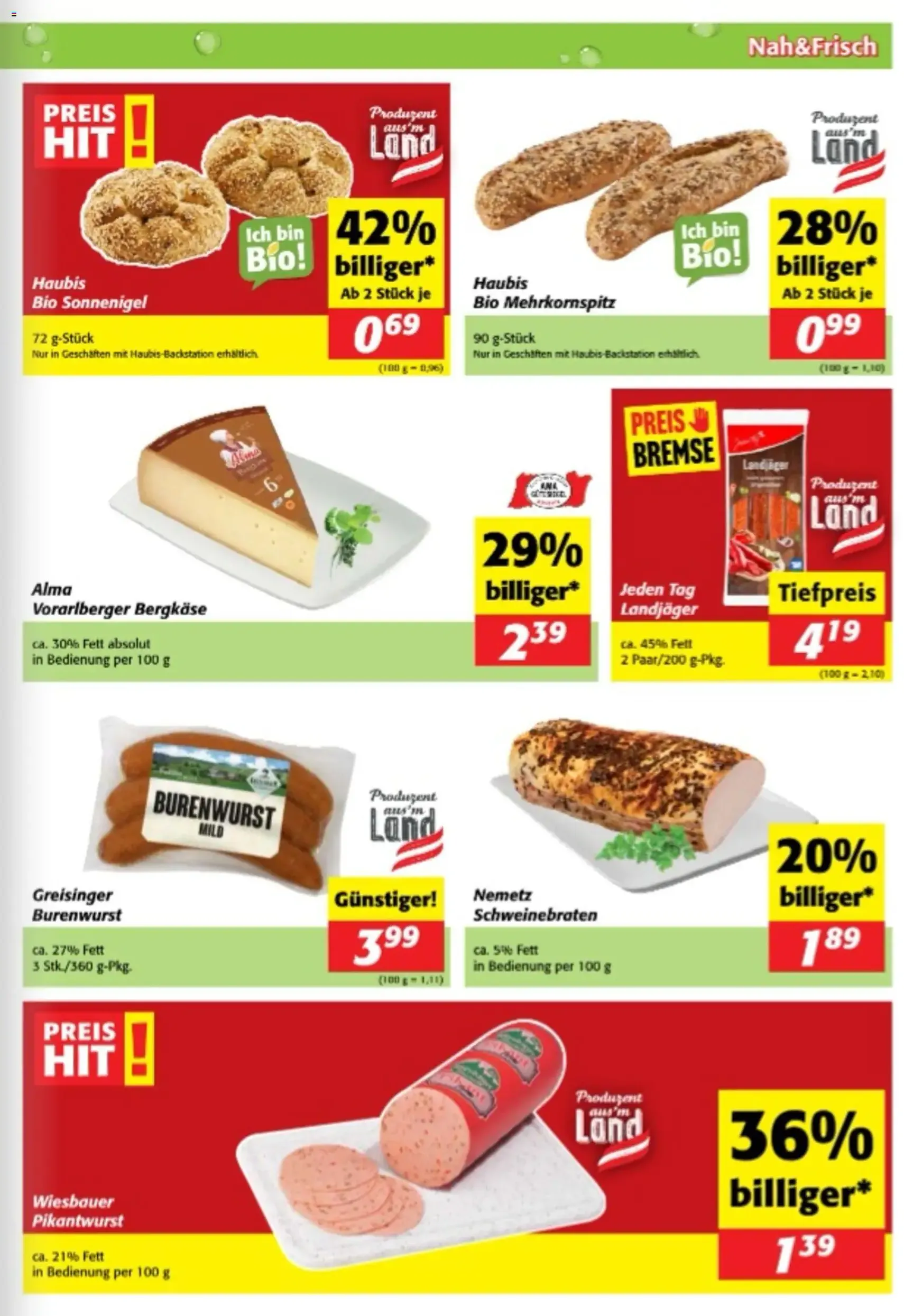 Nah und Frisch Flugblatt - Gültiger Prospekt ab 22.07.2026, Seite 3 von insgesamt 8