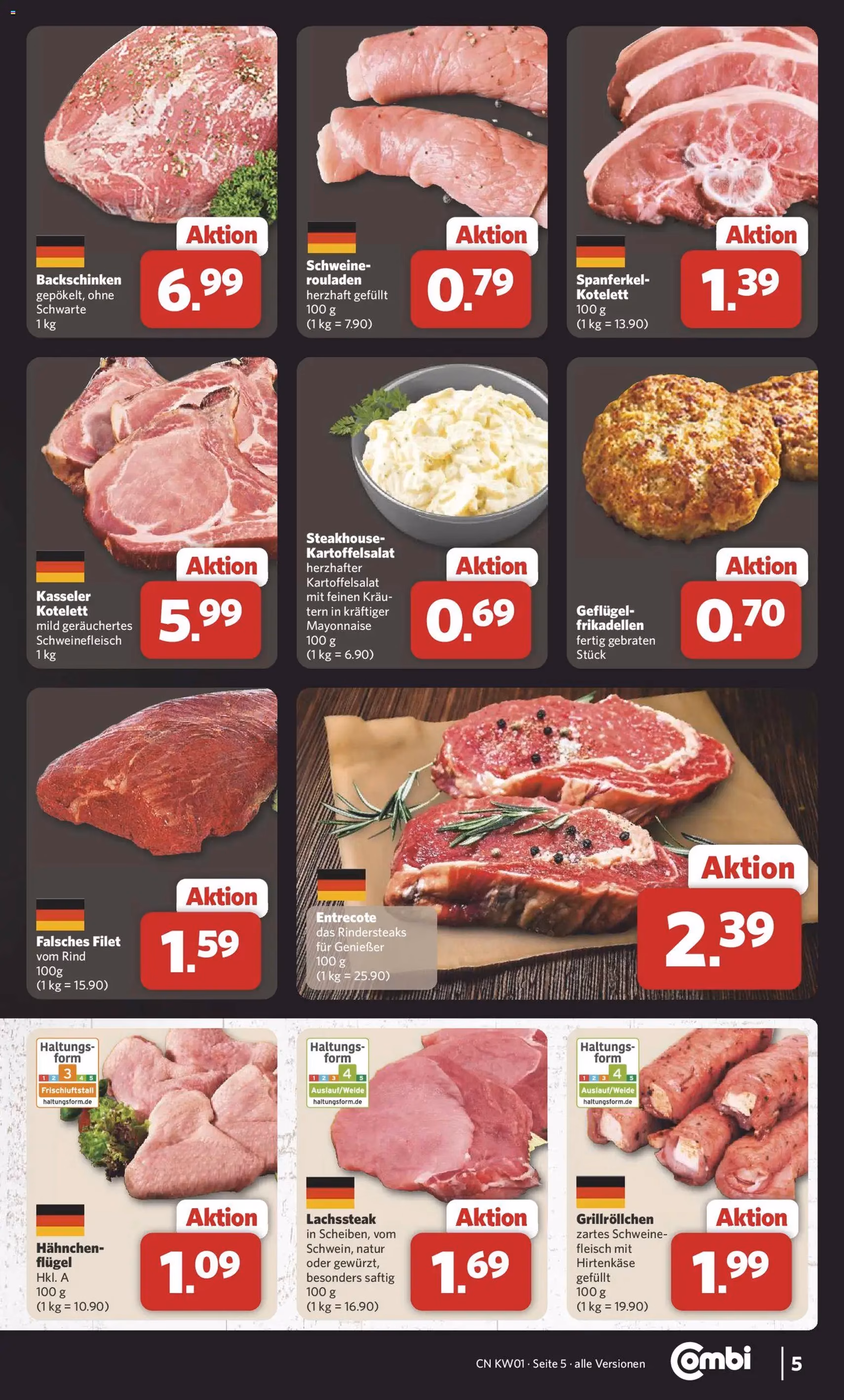 Combi Prospekt - Gültiger Prospekt ab 29.12.2025, Seite 5 von insgesamt 38