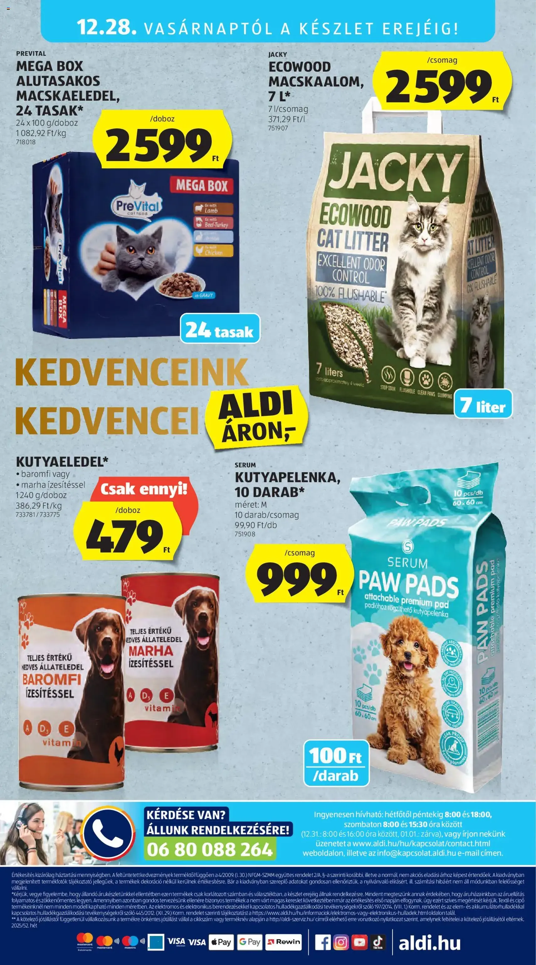 Aldi Akciós újság - 2025.12.27. érvényes szórólap 40 oldal 40 oldalból