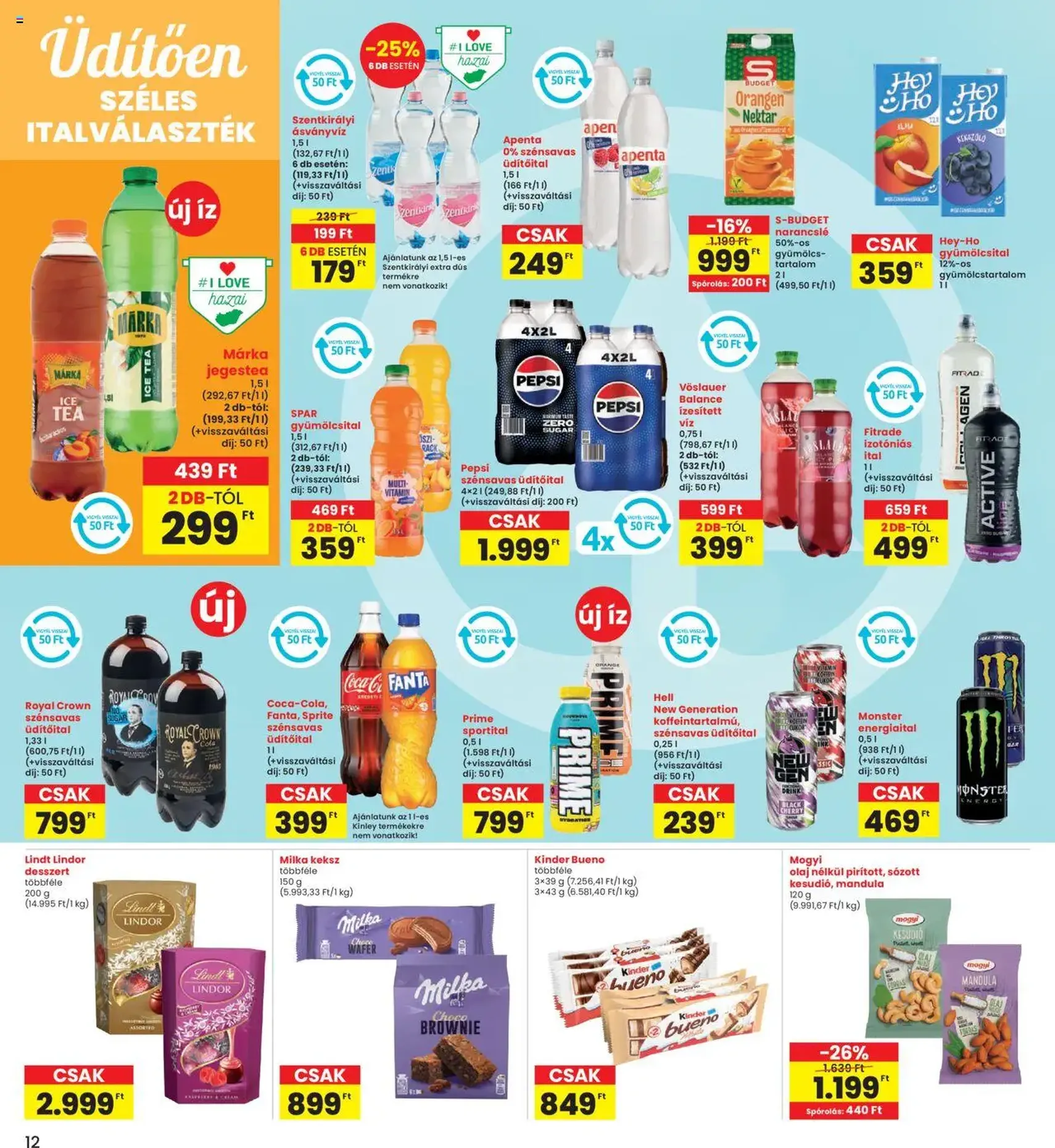 Interspar Akciós újság - 2025.08.14. érvényes szórólap 12 oldal 17 oldalból Interspar Akciós újság - 2025.08.14. érvényes szórólap 12 oldal 17 oldalból
