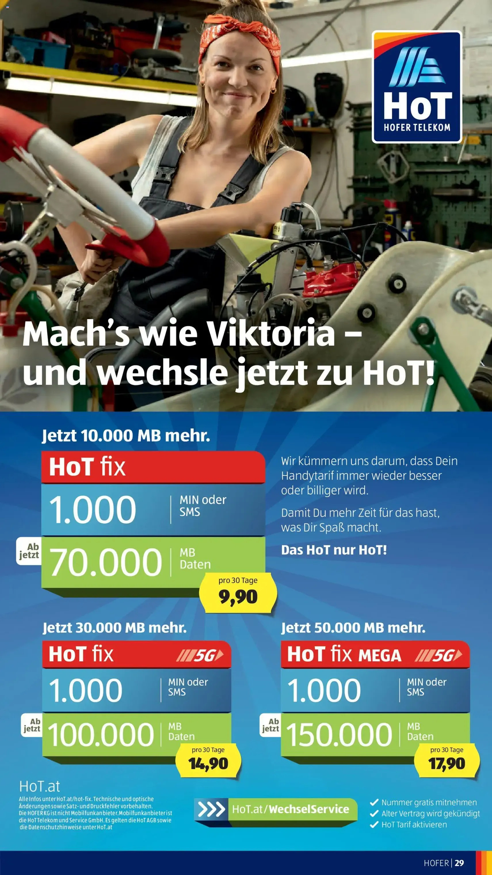 Hofer Flugblatt - Gültiger Prospekt ab 26.06.2026, Seite 34 von insgesamt 41