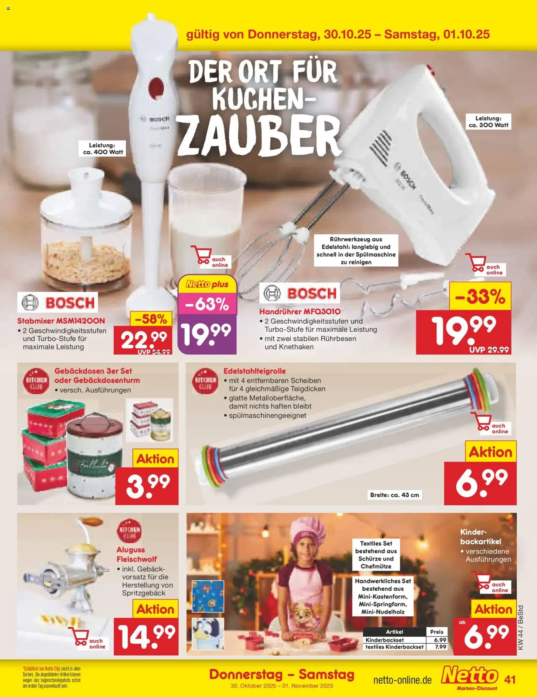 Netto Marken-Discount Prospekt - Gültiger Prospekt ab 27.10.2025, Seite 45 von insgesamt 65 Netto Marken-Discount Prospekt - Gültiger Prospekt ab 27.10.2025, Seite 45 von insgesamt 65