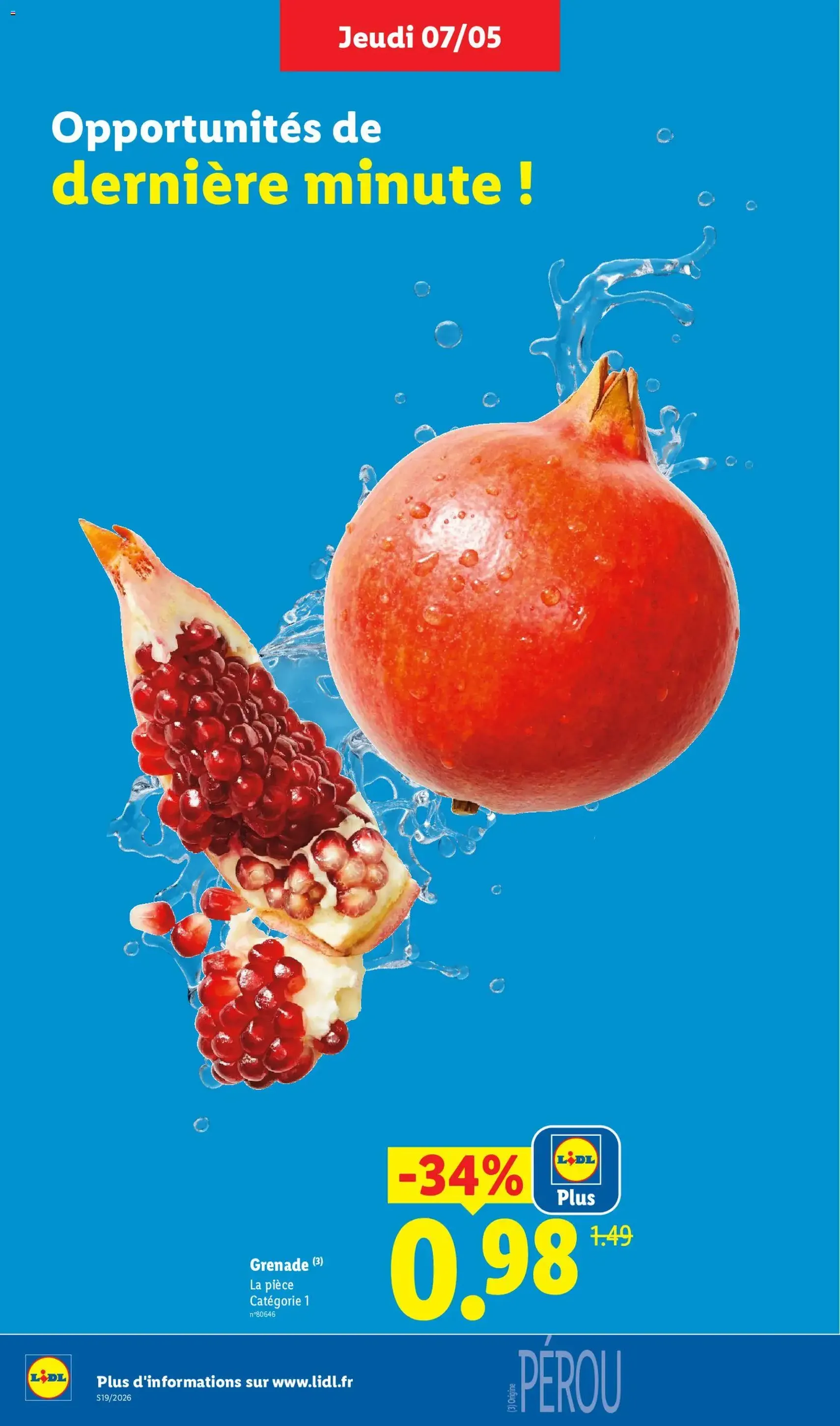 LIDL catalogue - brochure valable à partir du 07/05/2026, page 3 sur 67