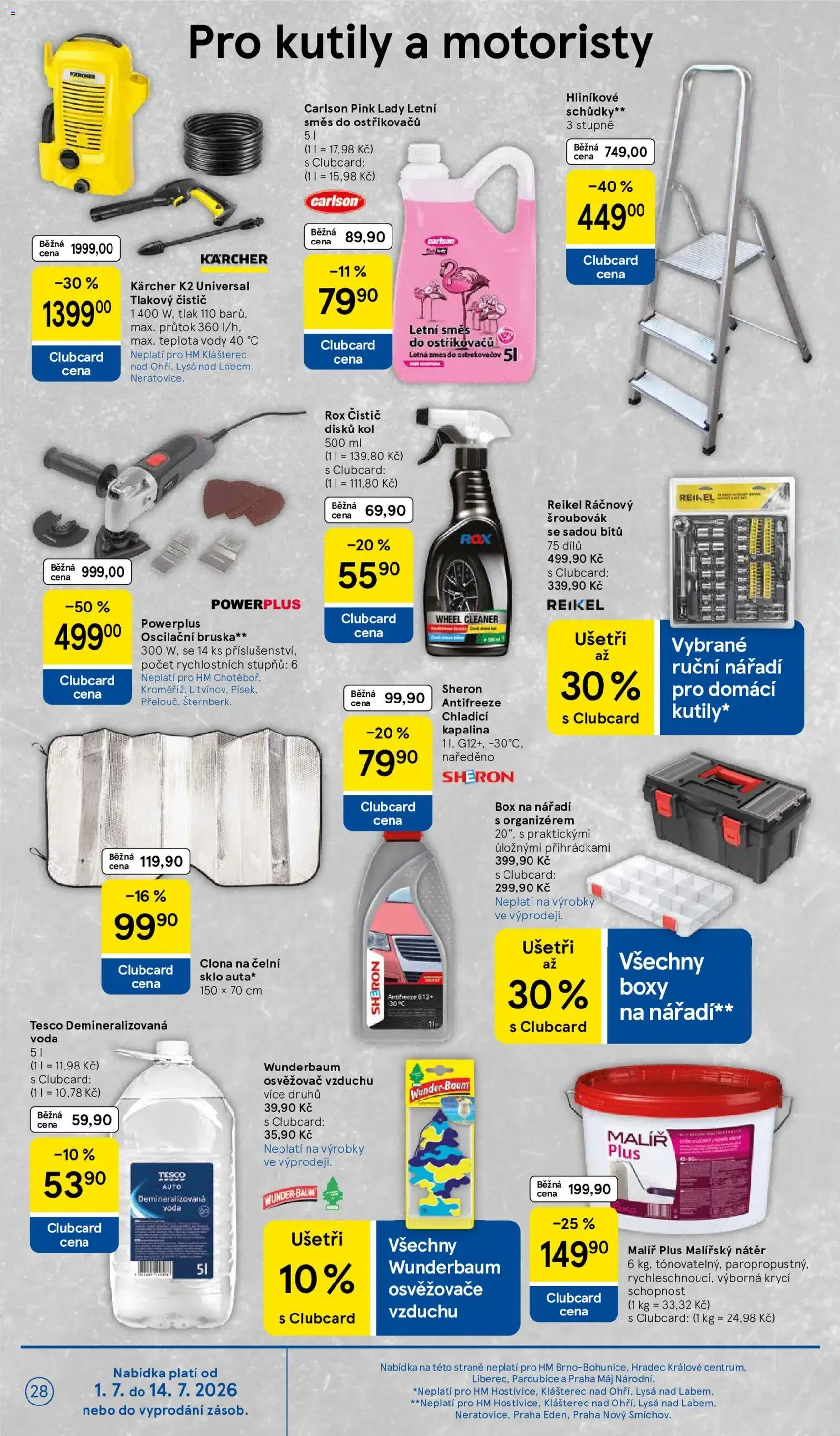 Tesco leták - Hypermarket - platný leták od 01.07.2026 strana 28 z 31