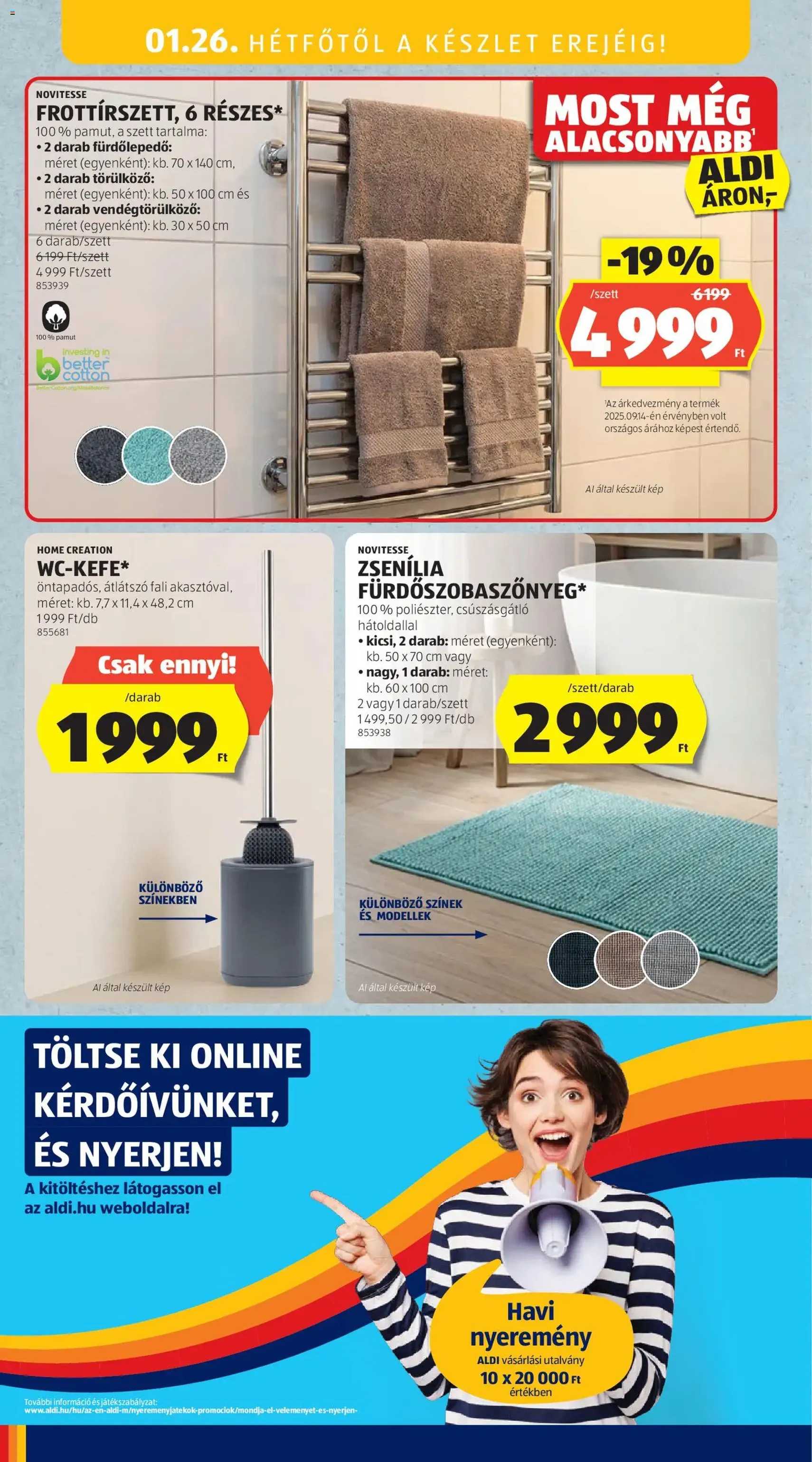 Aldi Akciós újság - 2026.01.22. érvényes szórólap 42 oldal 50 oldalból