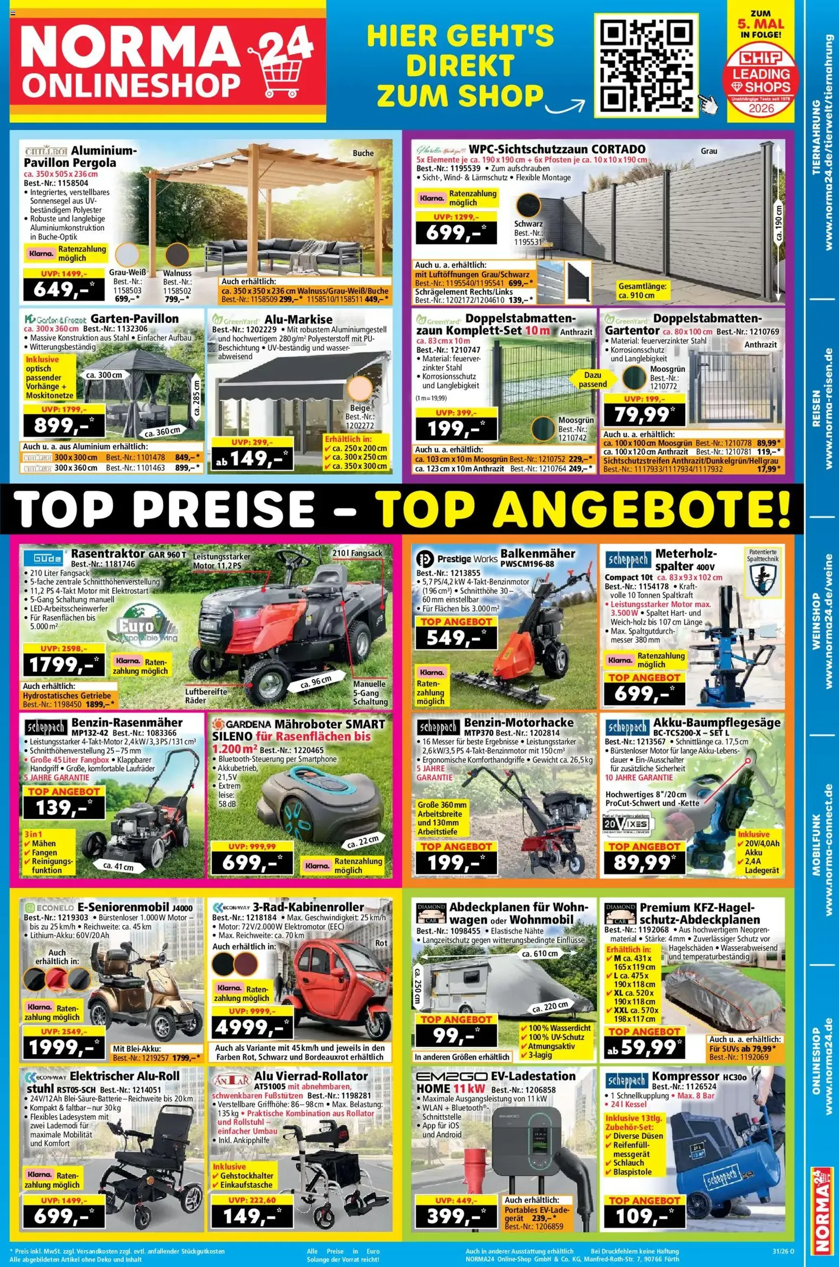 Norma Prospekt - Gültiger Prospekt ab 27.07.2026, Seite 18 von insgesamt 19