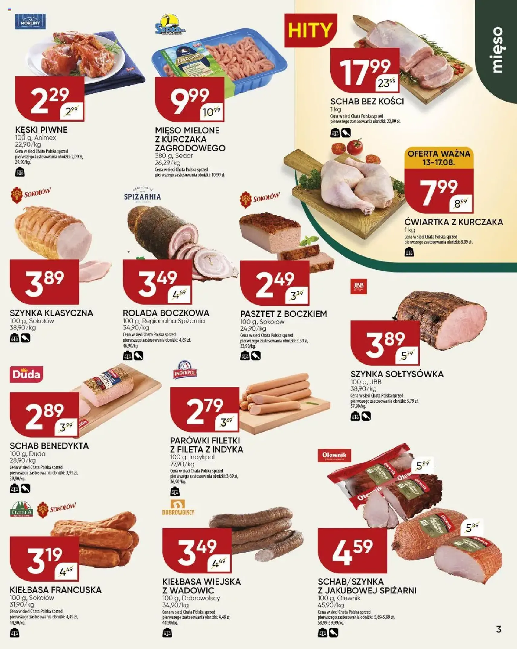 Chata Polska Gazetka - ważny gazetka od 13.08.2025 strona 3 z 20