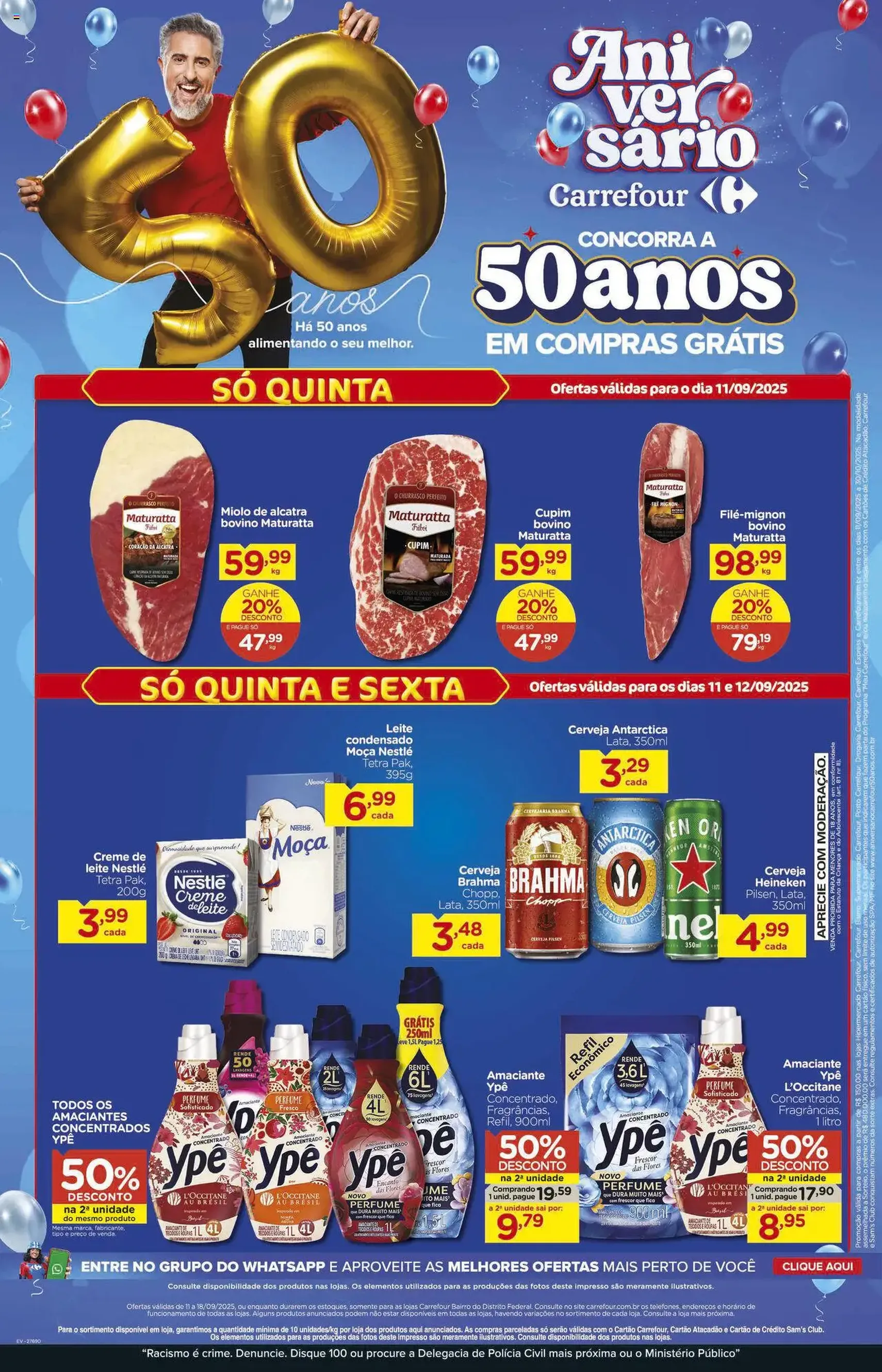 Carrefour Bairro - Ofertas da semana - folheto válido a partir de 11/09/2025 página 1 de 10