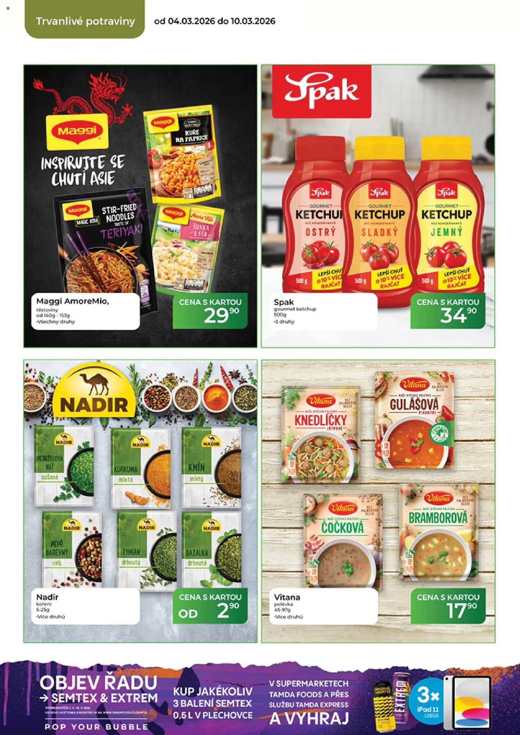 Tamda Foods leták - platný leták od 04.03.2026 strana 40 z 60