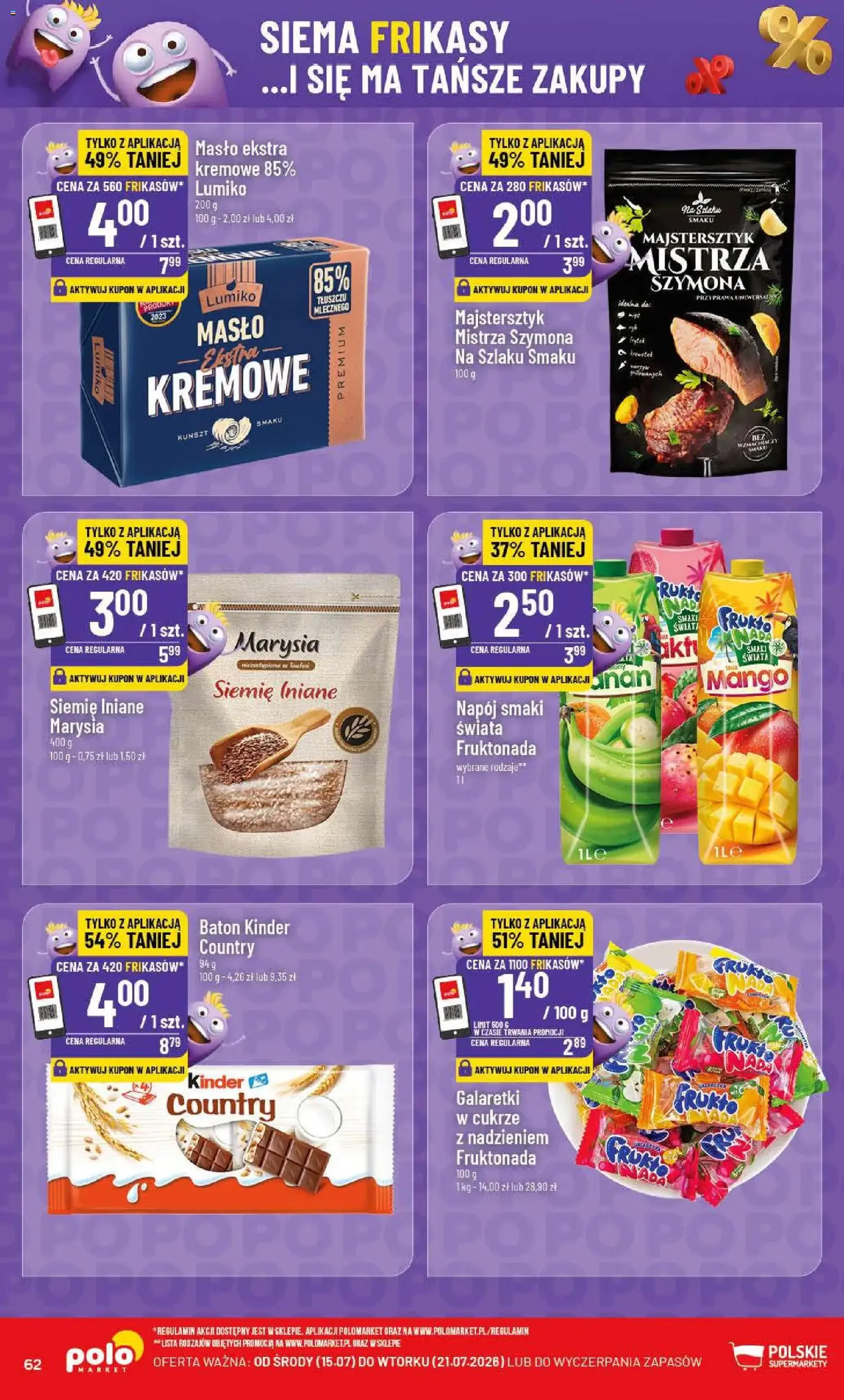 POLOmarket gazetka - ważny gazetka od 15.07.2026 strona 62 z 66
