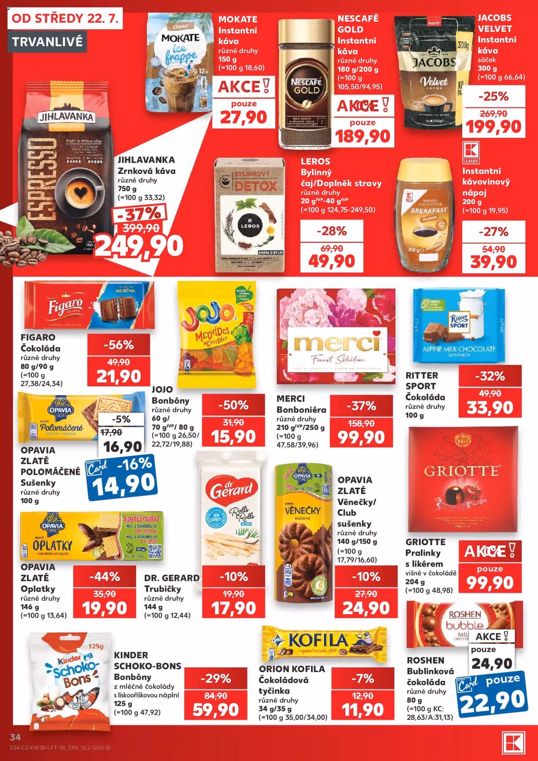 Kaufland leták - platný leták od 22.07.2026 strana 34 z 52