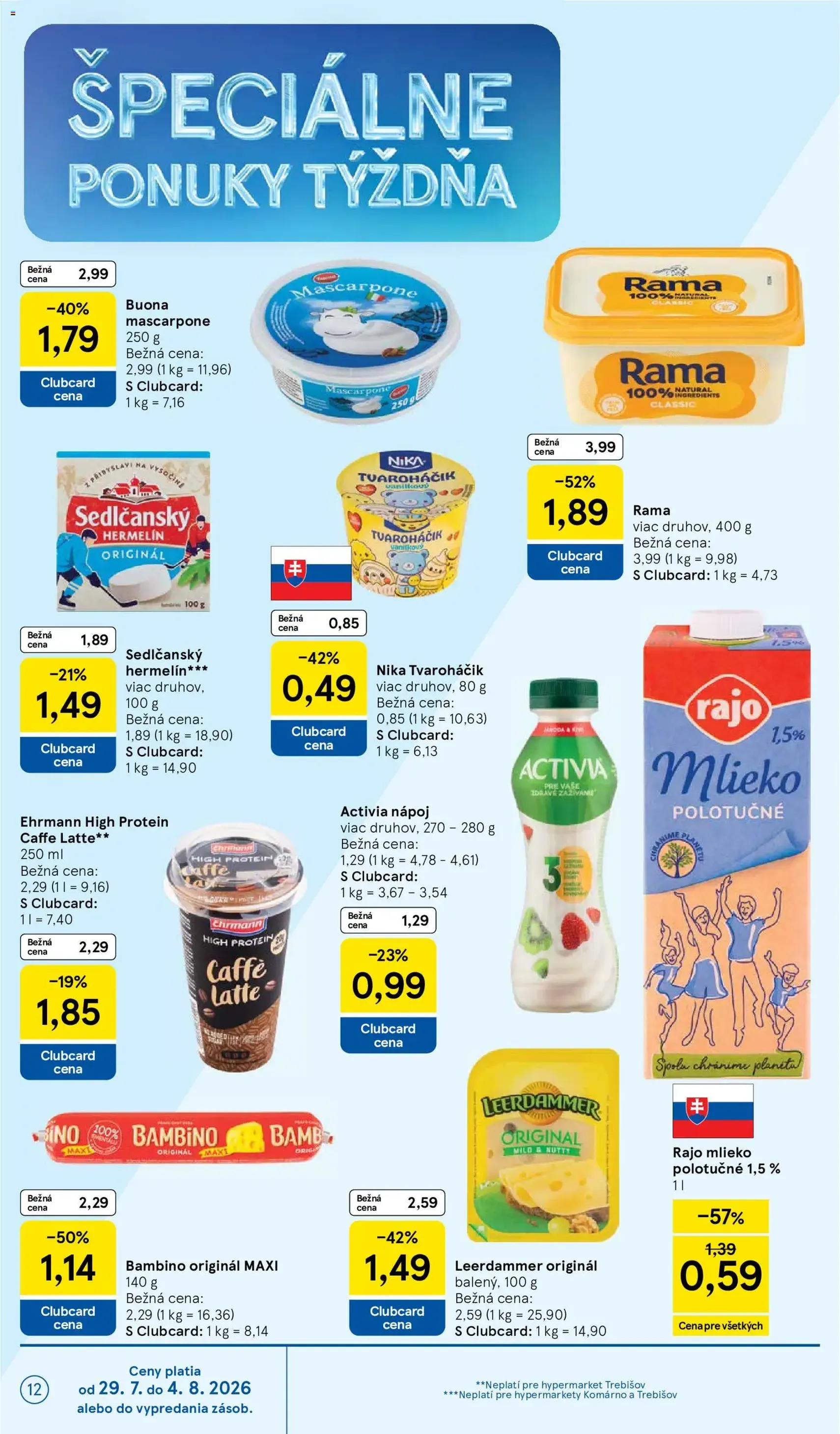 Tesco Hypermarket - leták - platný leták od 29.07.2026 strana 12 z 53
