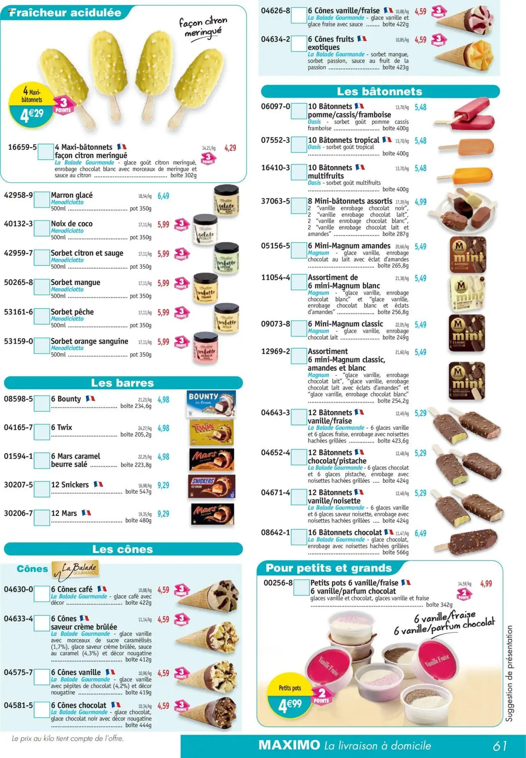 Maximo catalogue - brochure valable à partir du 29/08/2025, page 61 sur 64 Maximo catalogue - brochure valable à partir du 29/08/2025, page 61 sur 64