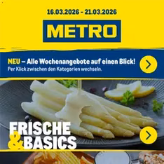 Metro Prospekt - Prospekt Vorschau gültig ab 16.03.2026