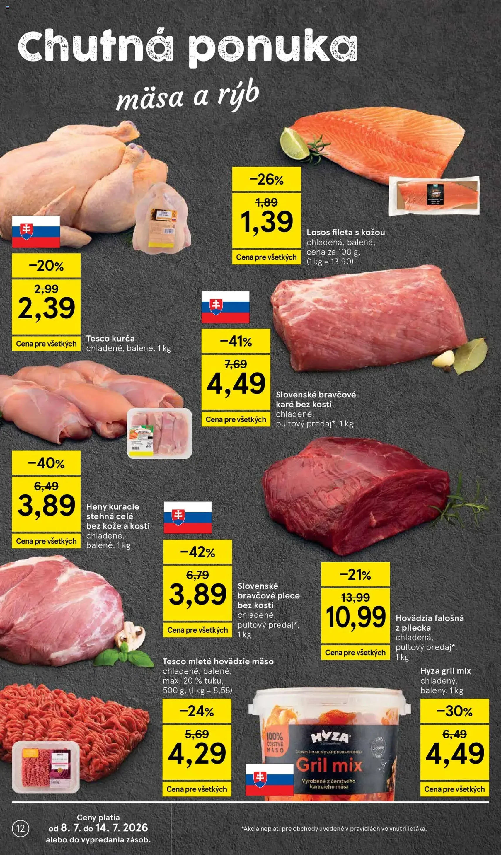 Tesco Hypermarket - leták - platný leták od 08.07.2026 strana 12 z 48